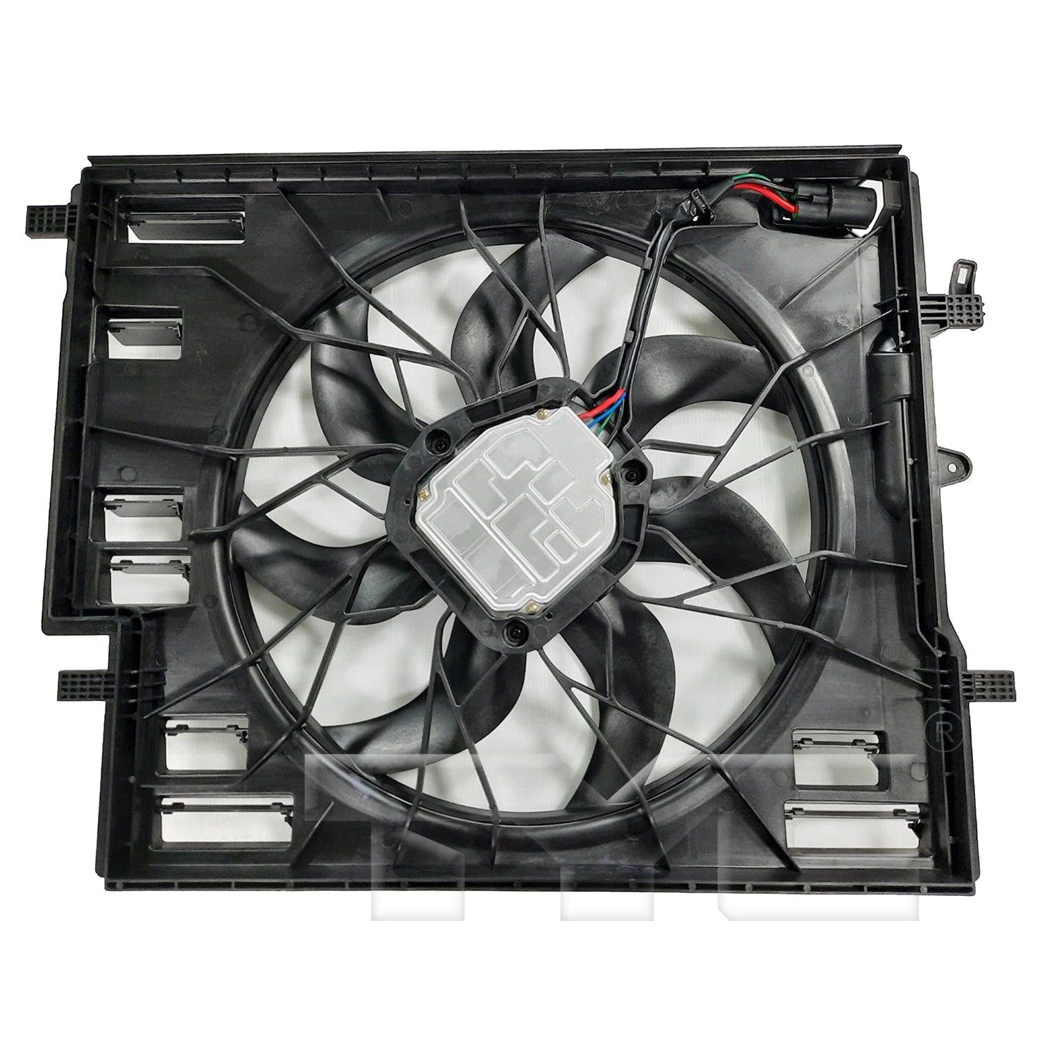 TYC Dual Radiator and Condenser Fan Assembly — image 2