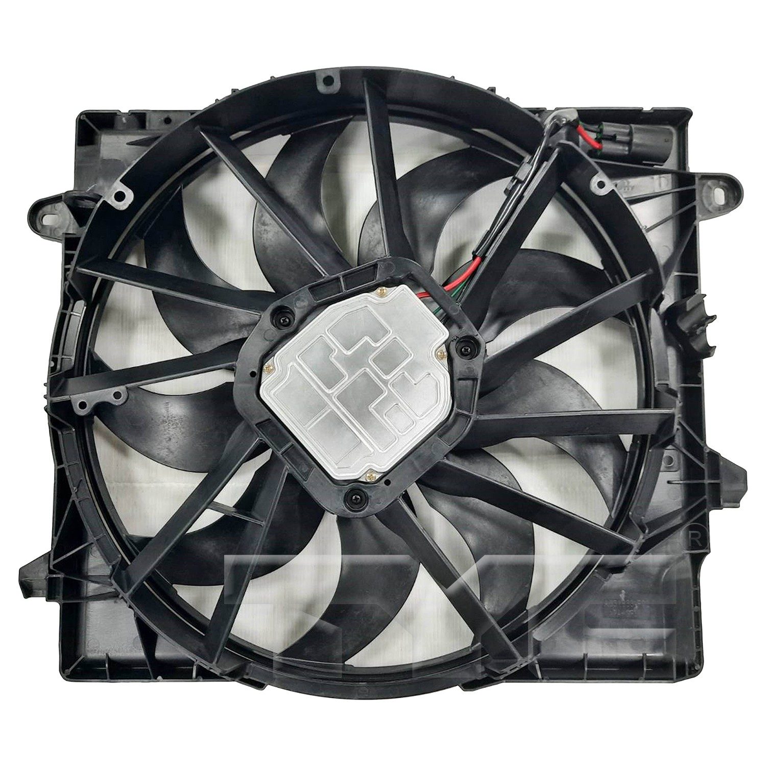 TYC Dual Radiator and Condenser Fan Assembly — image 2