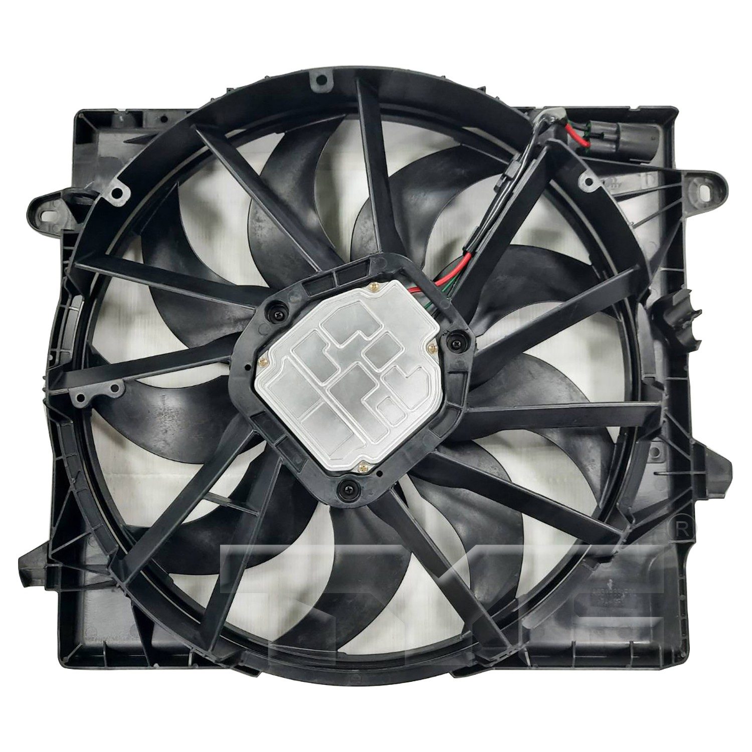TYC Dual Radiator and Condenser Fan Assembly — image 2