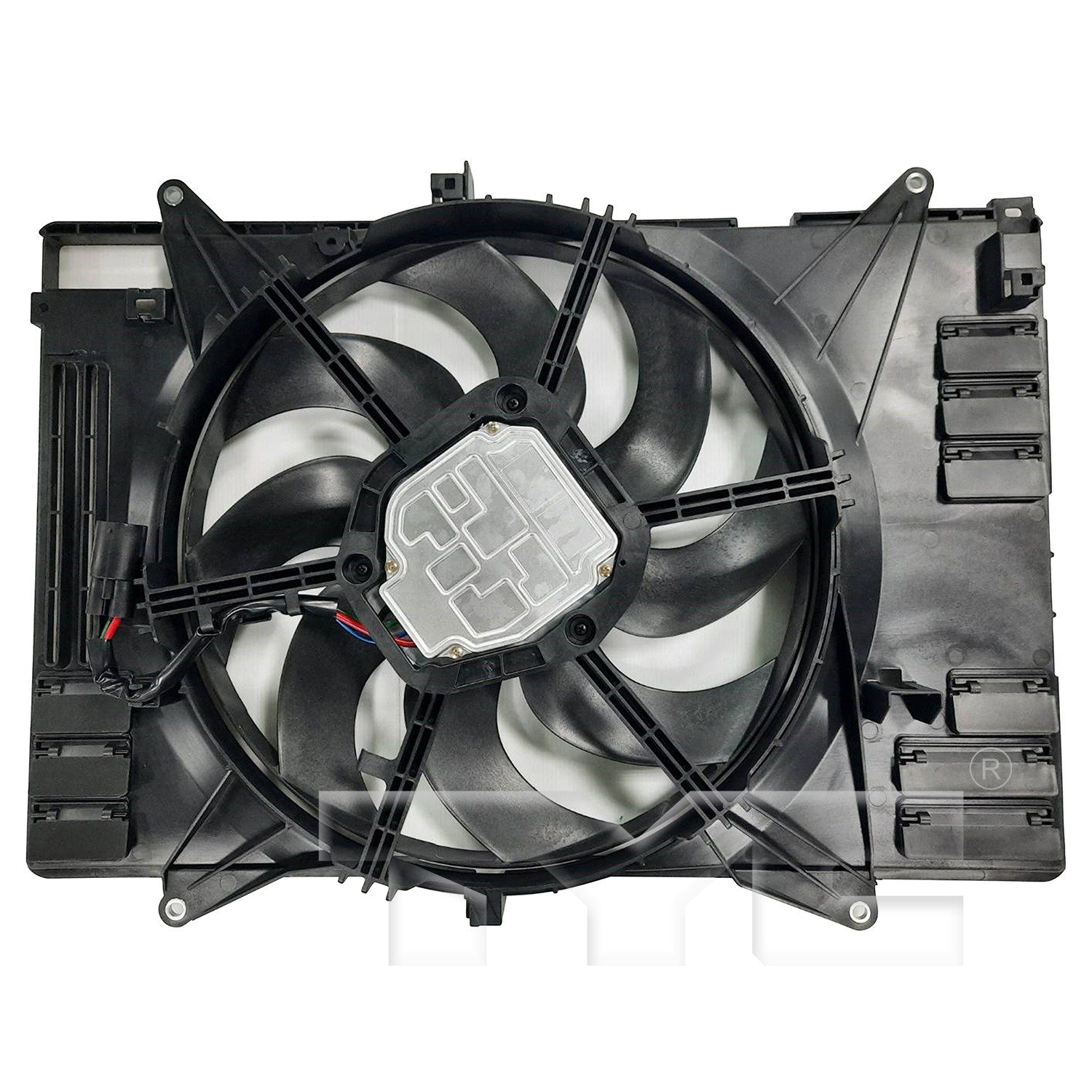 TYC Dual Radiator and Condenser Fan Assembly — image 2
