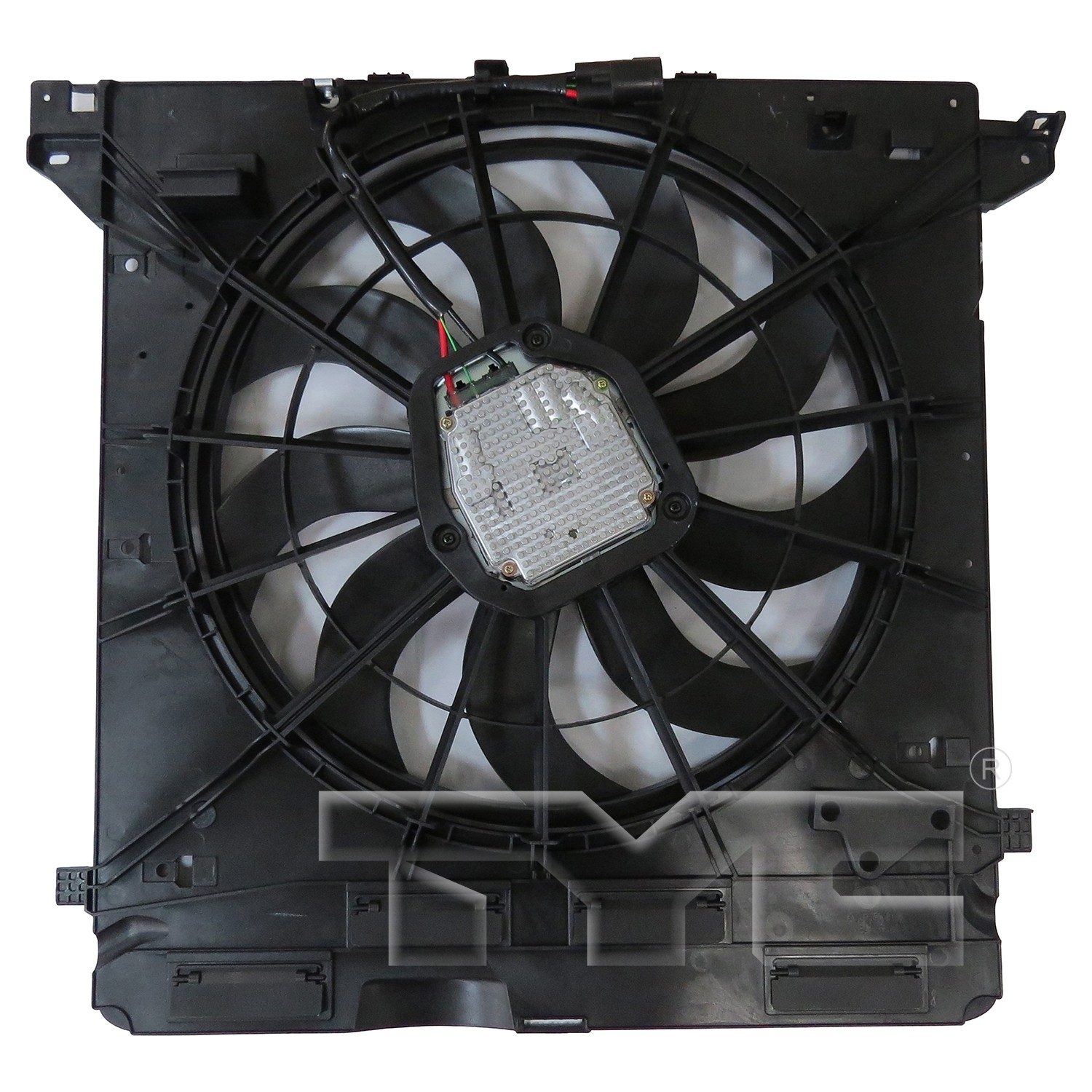 TYC Dual Radiator and Condenser Fan Assembly — image 2