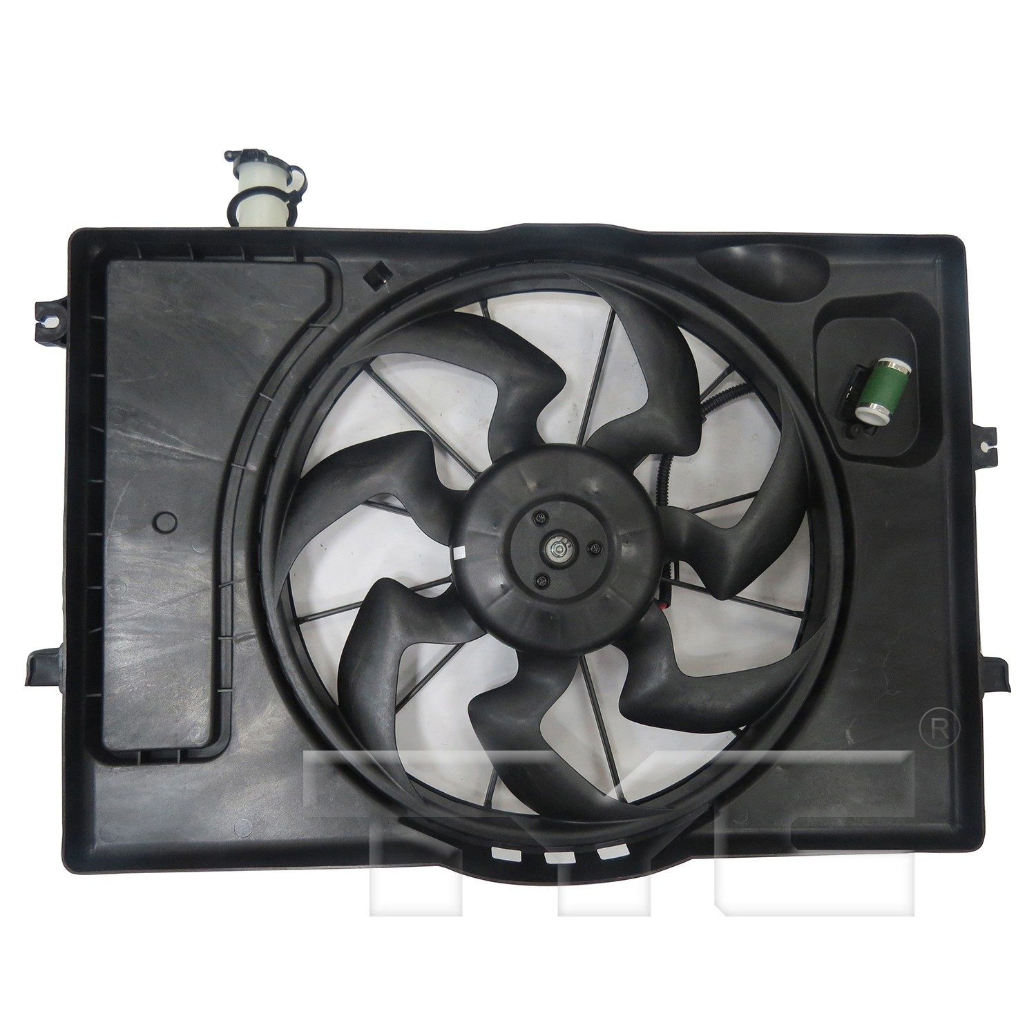 TYC Dual Radiator and Condenser Fan Assembly — image 2