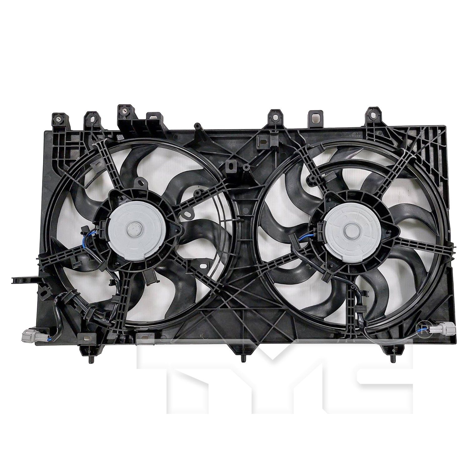 TYC Dual Radiator and Condenser Fan Assembly — image 2