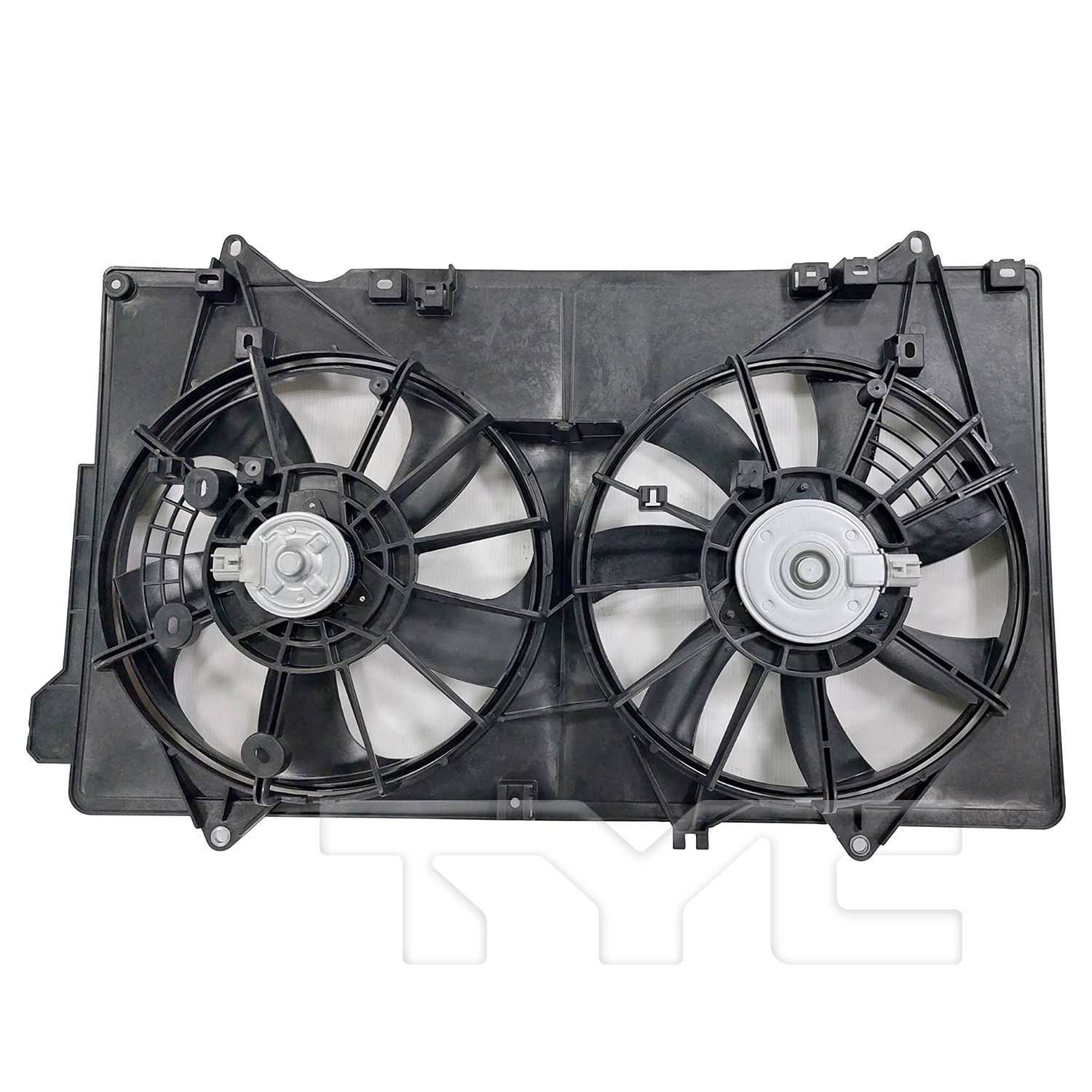 TYC Dual Radiator and Condenser Fan Assembly — image 2