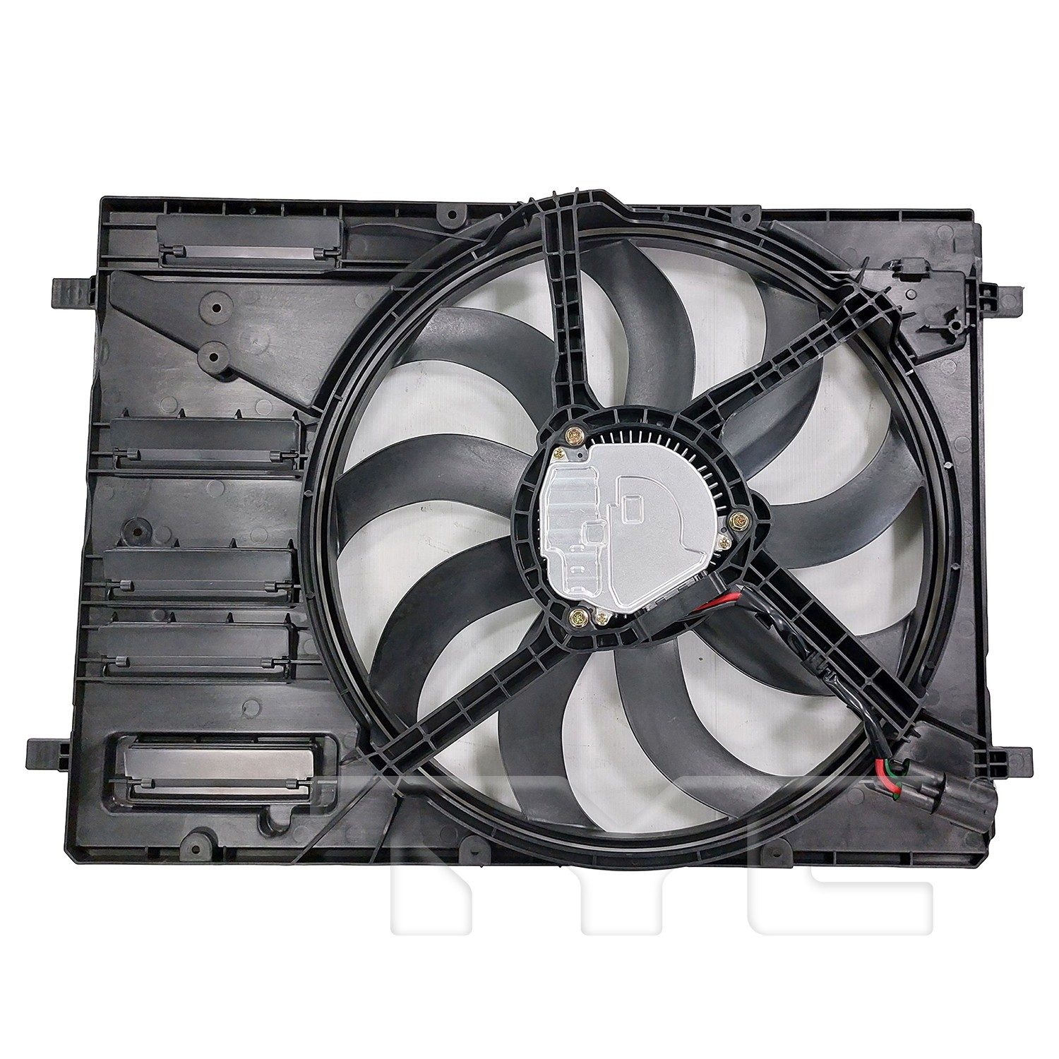 TYC Dual Radiator and Condenser Fan Assembly — image 2