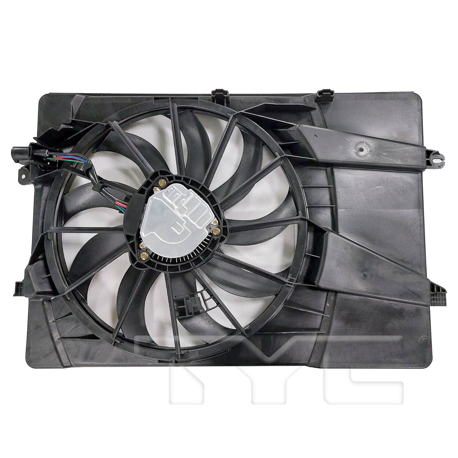 TYC Dual Radiator and Condenser Fan Assembly — image 2