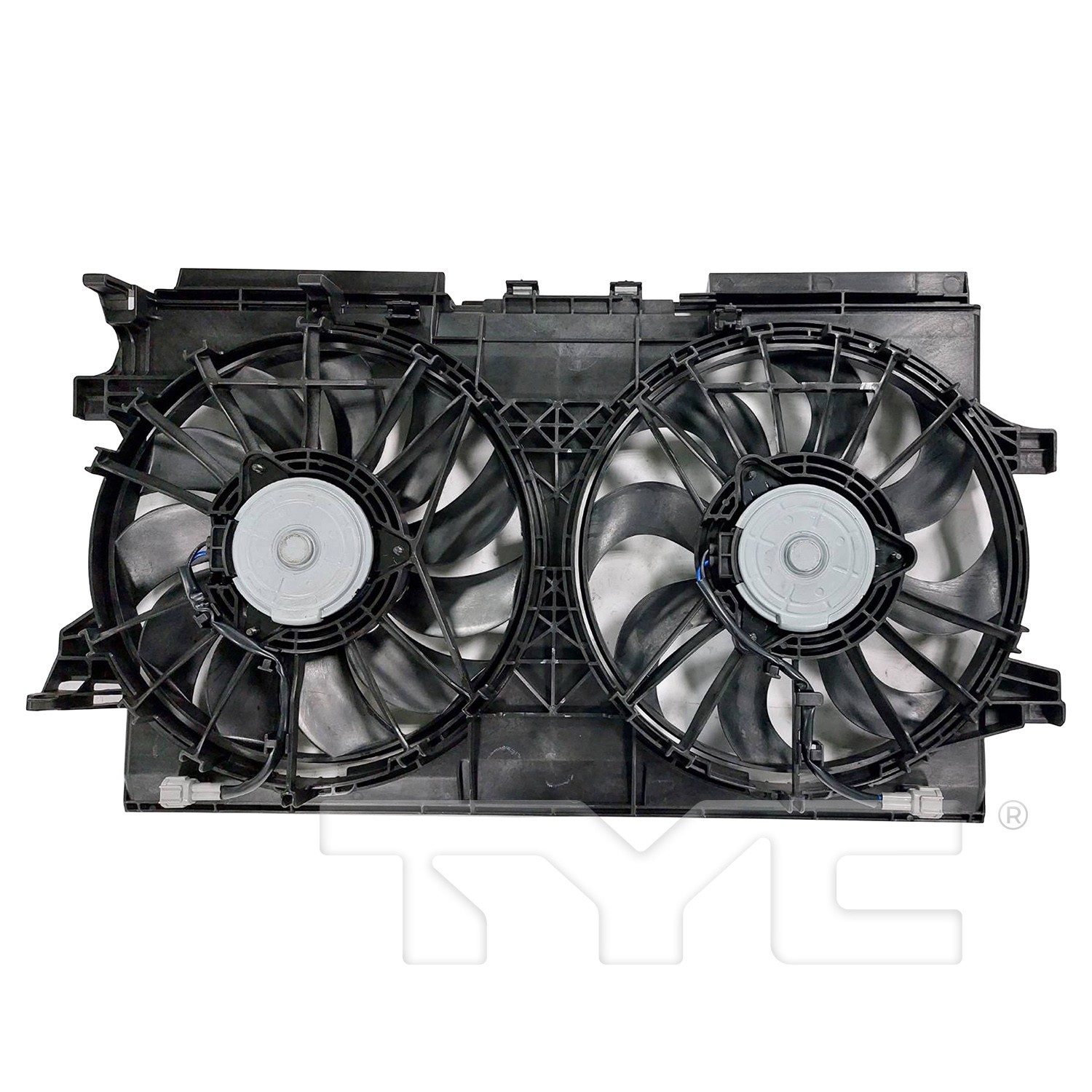 TYC Dual Radiator and Condenser Fan Assembly — image 2