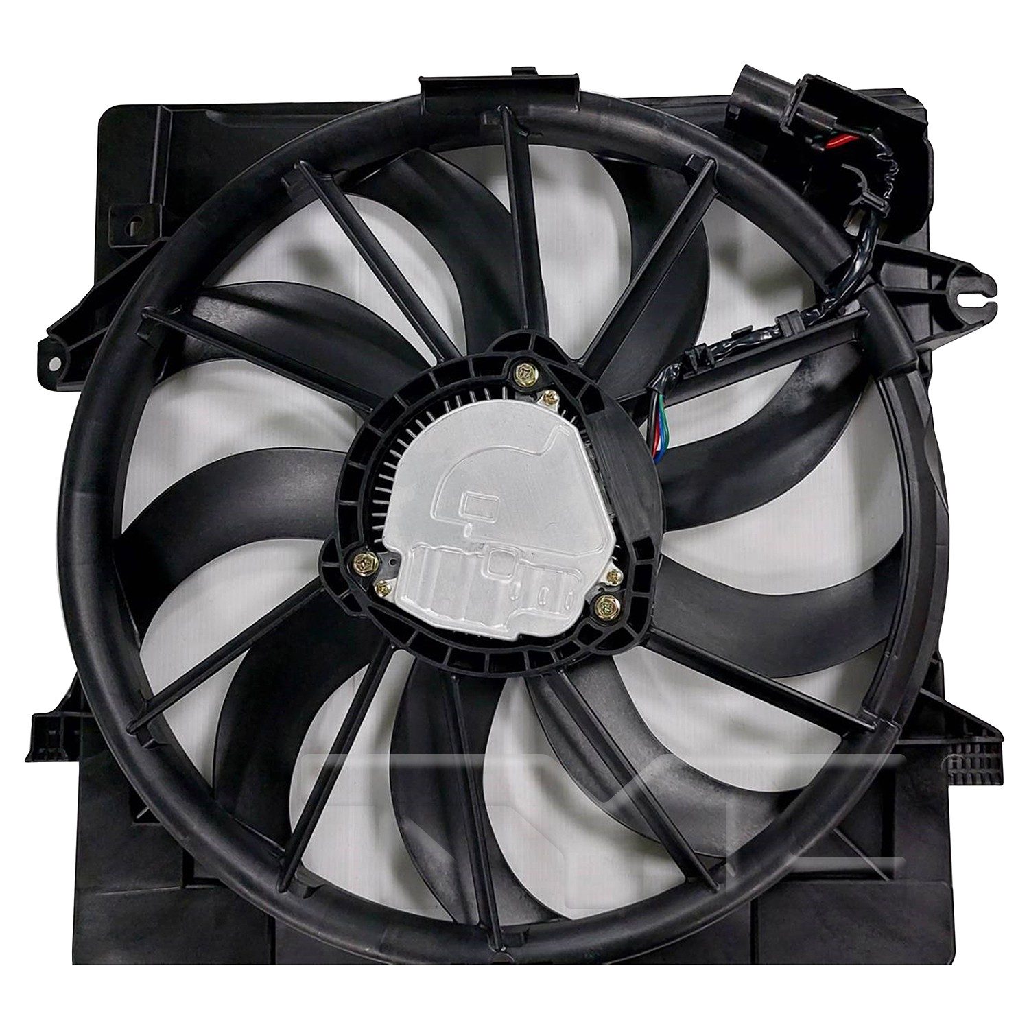 TYC Dual Radiator and Condenser Fan Assembly — image 2