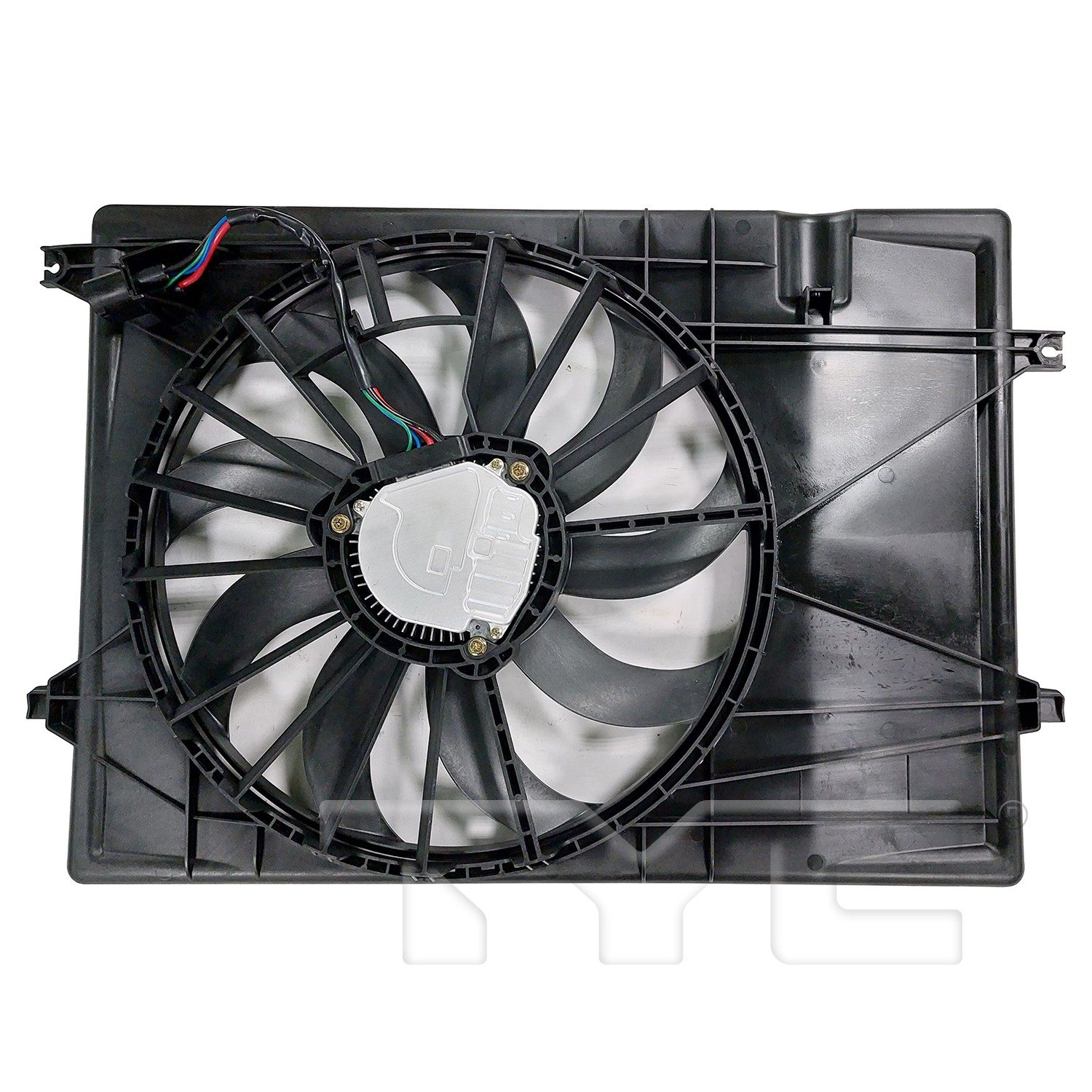 TYC Dual Radiator and Condenser Fan Assembly — image 2
