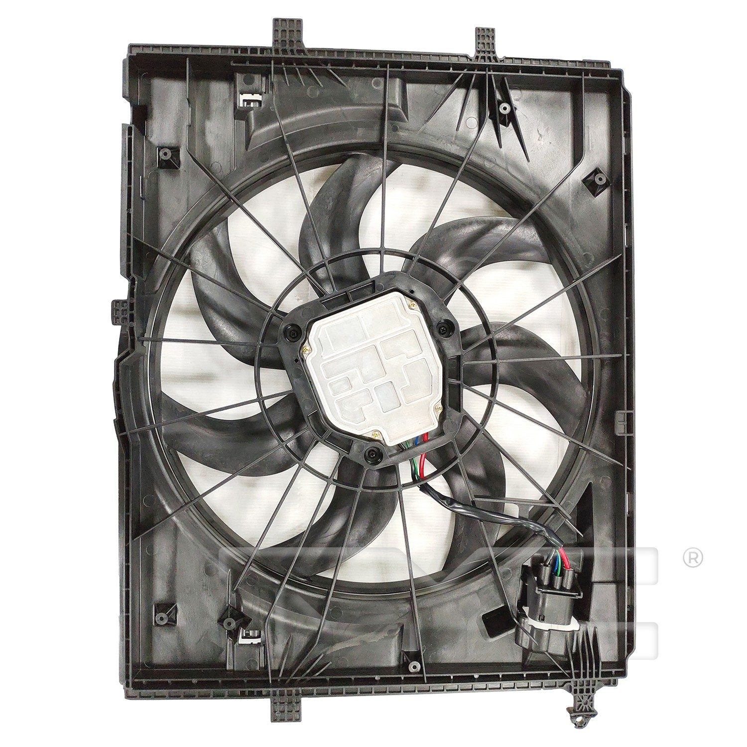 TYC Dual Radiator and Condenser Fan Assembly — image 2
