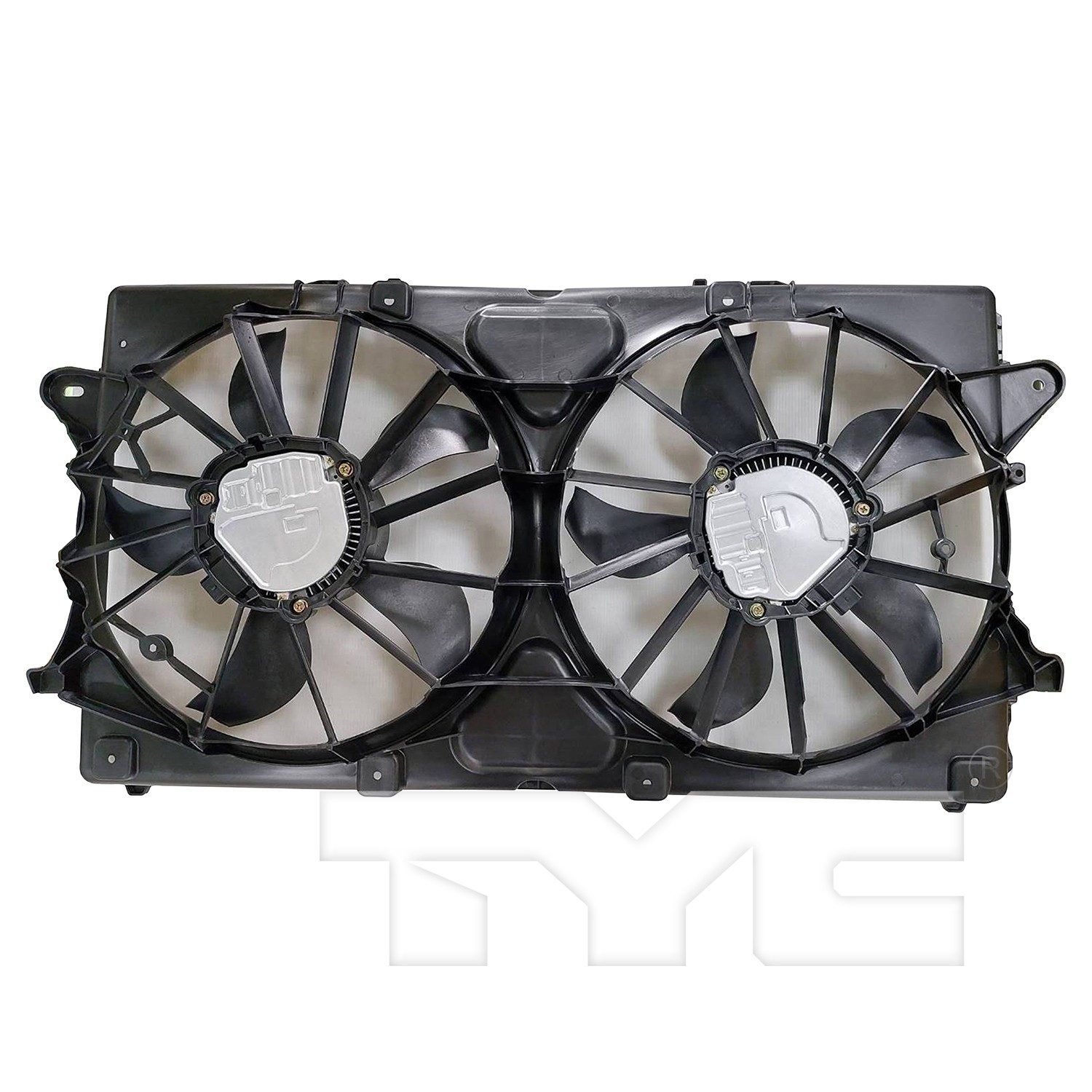 TYC Dual Radiator and Condenser Fan Assembly — image 2