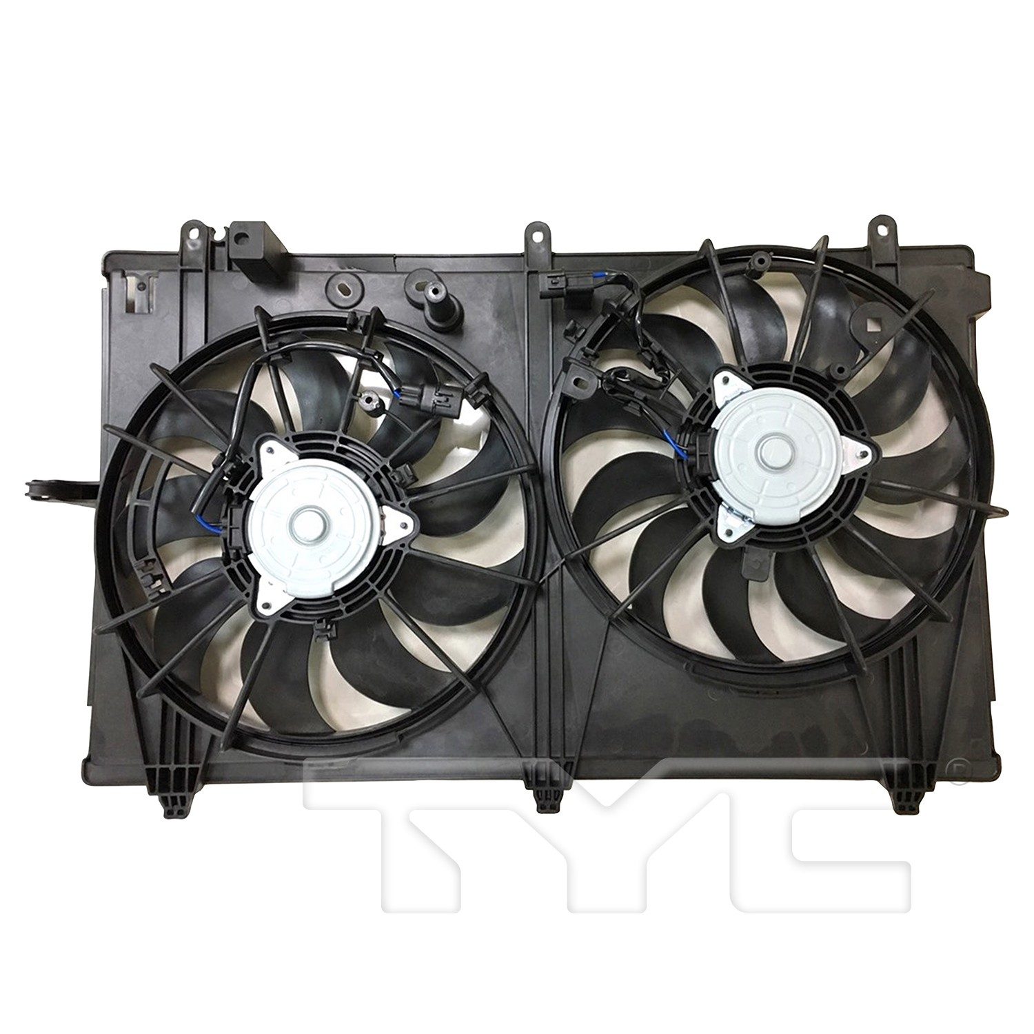TYC Dual Radiator and Condenser Fan Assembly — image 2