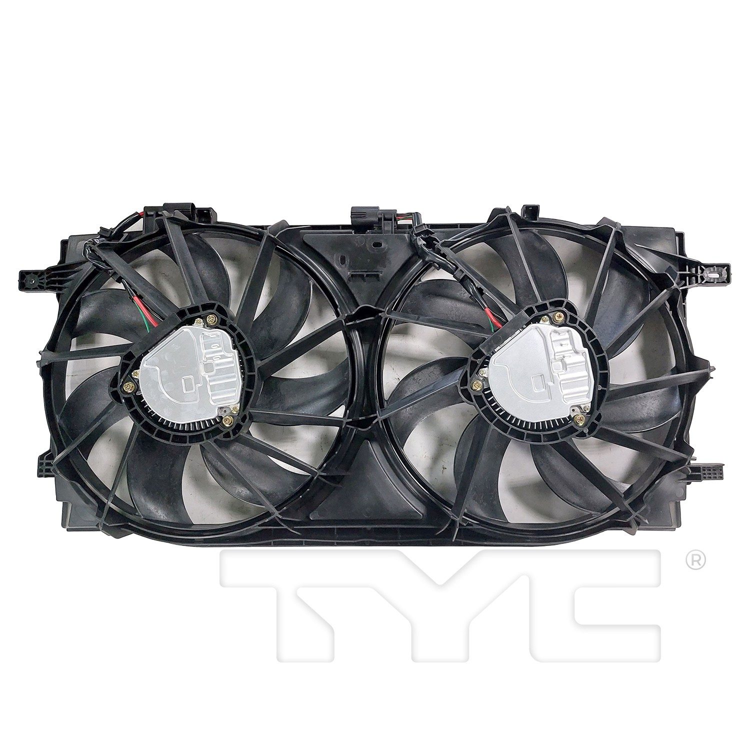 TYC Dual Radiator and Condenser Fan Assembly — image 2