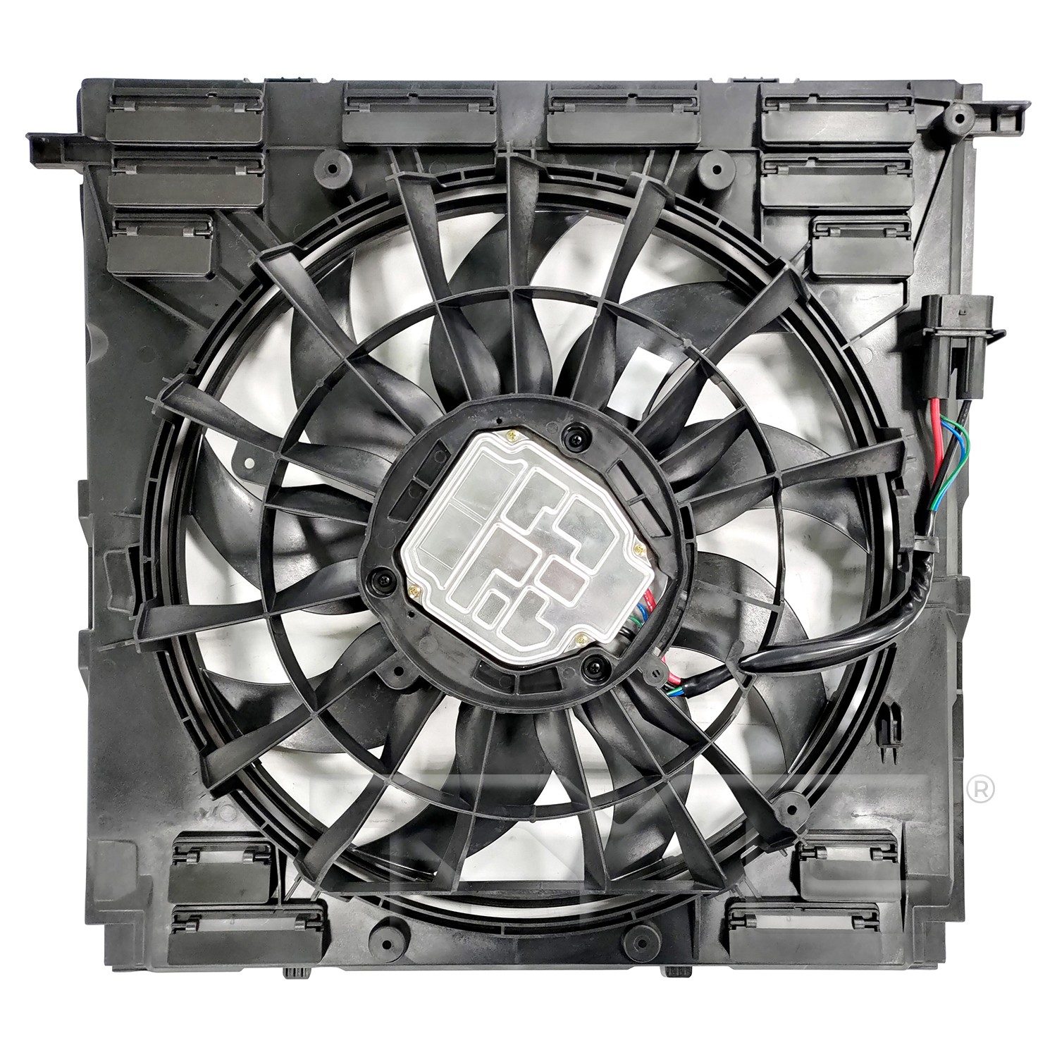 TYC Dual Radiator and Condenser Fan Assembly — image 2