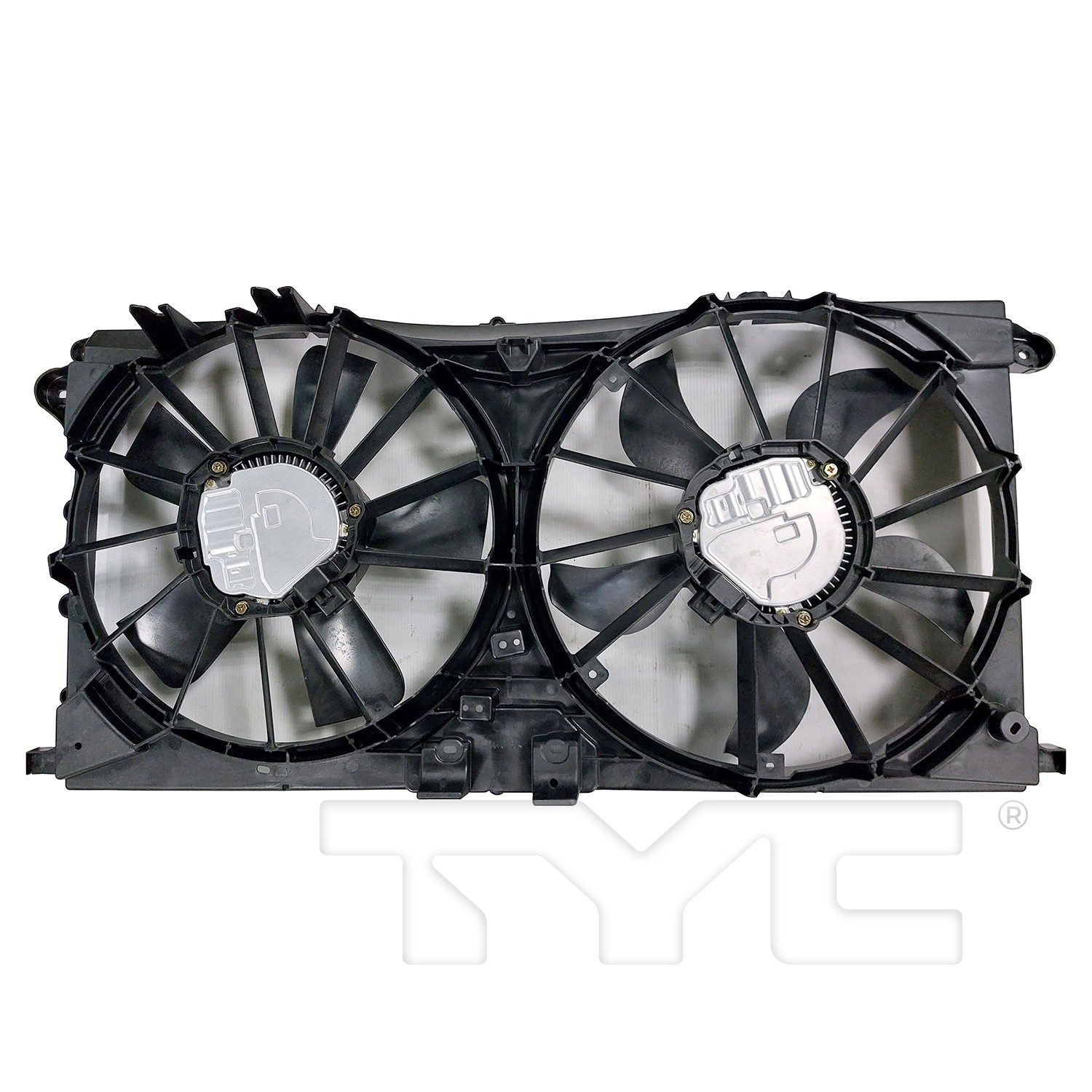 TYC Dual Radiator and Condenser Fan Assembly — image 2