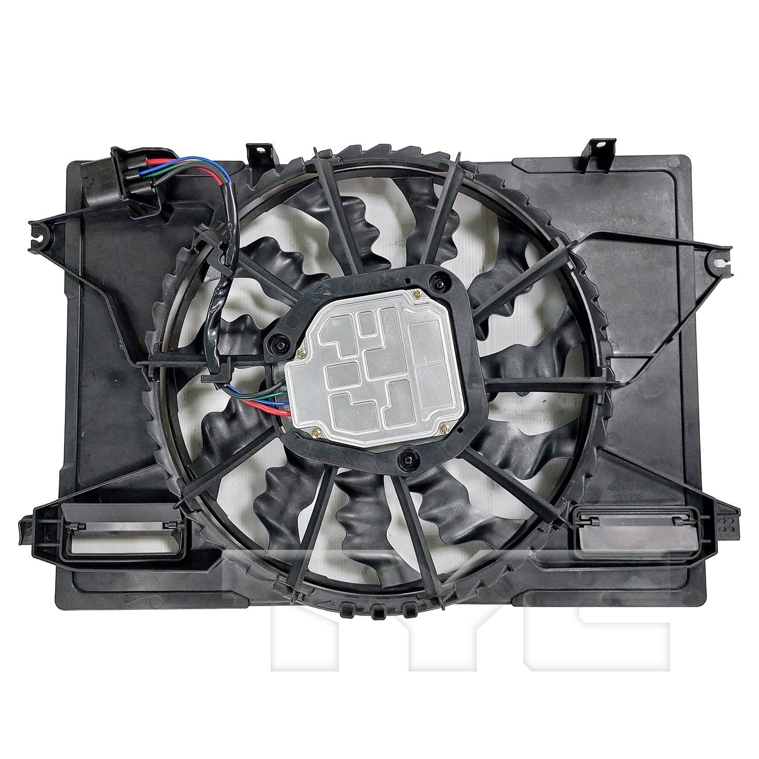 TYC Dual Radiator and Condenser Fan Assembly — image 2