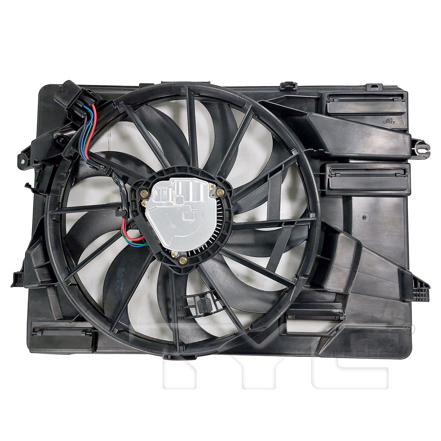 TYC Dual Radiator and Condenser Fan Assembly — image 2