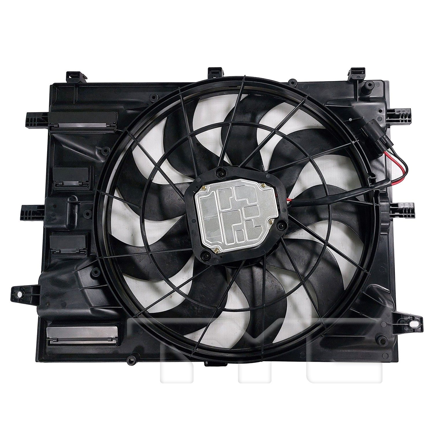 TYC Dual Radiator and Condenser Fan Assembly — image 2