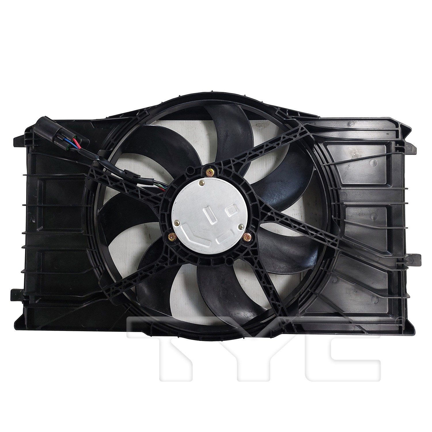 TYC Dual Radiator and Condenser Fan Assembly — image 2