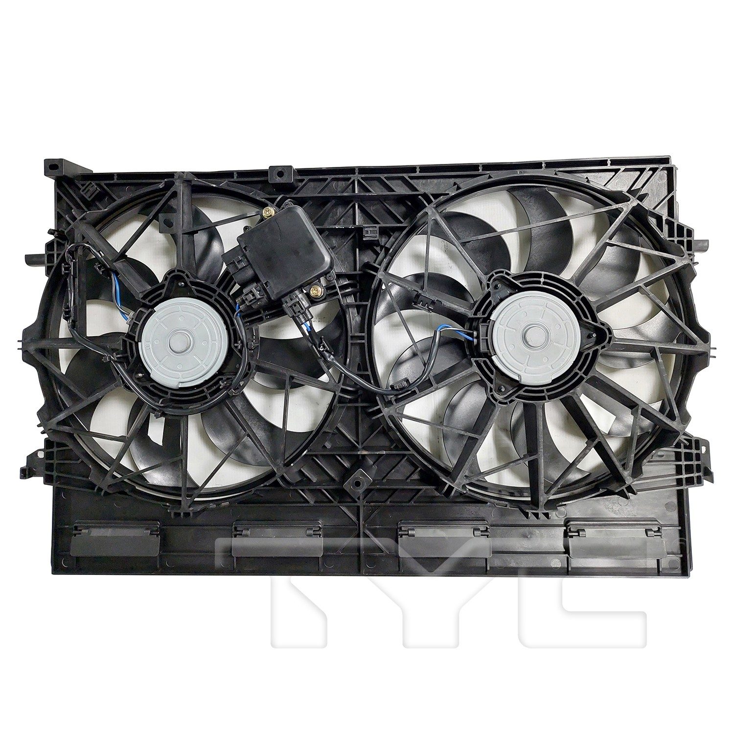 TYC Dual Radiator and Condenser Fan Assembly — image 2
