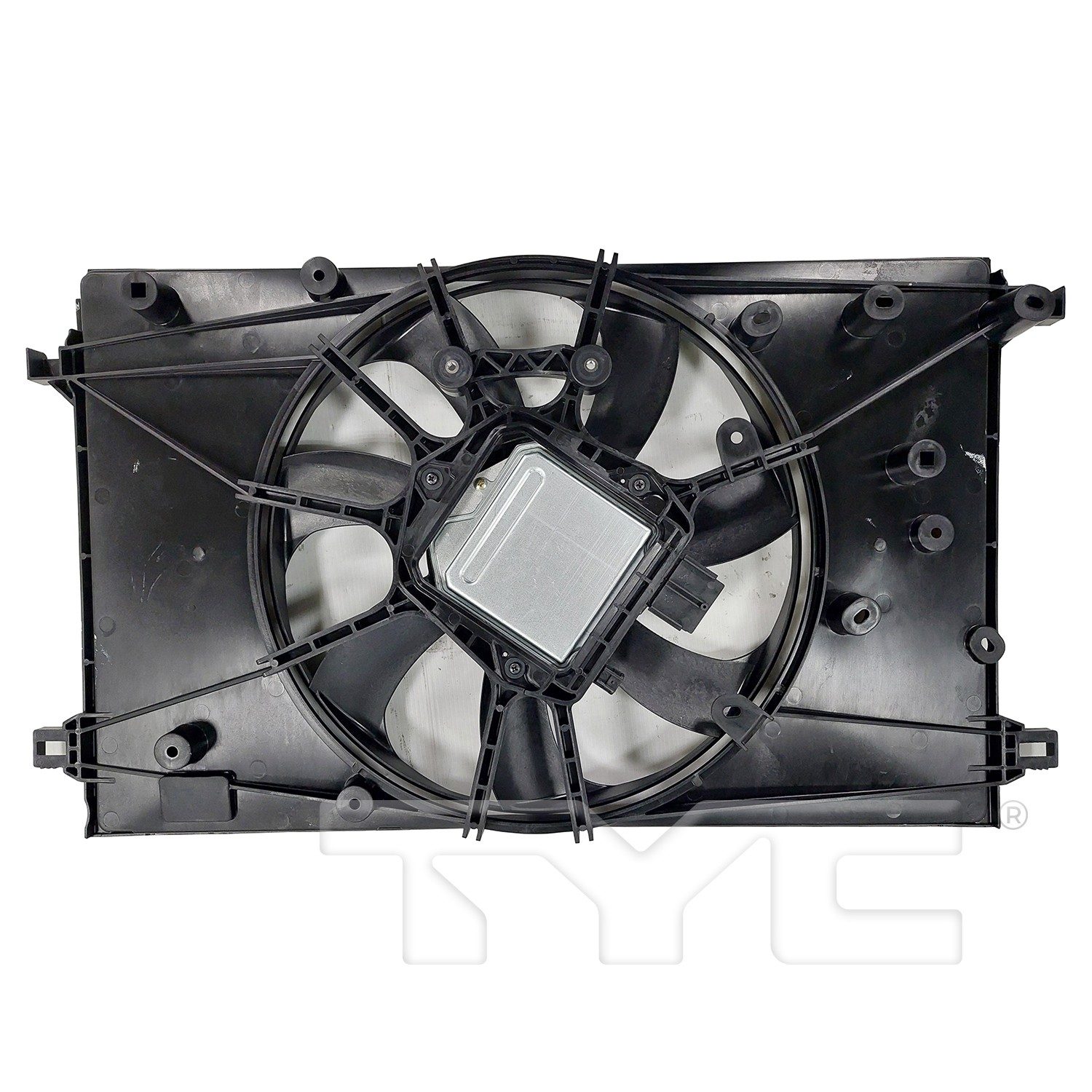 TYC Dual Radiator and Condenser Fan Assembly — image 2