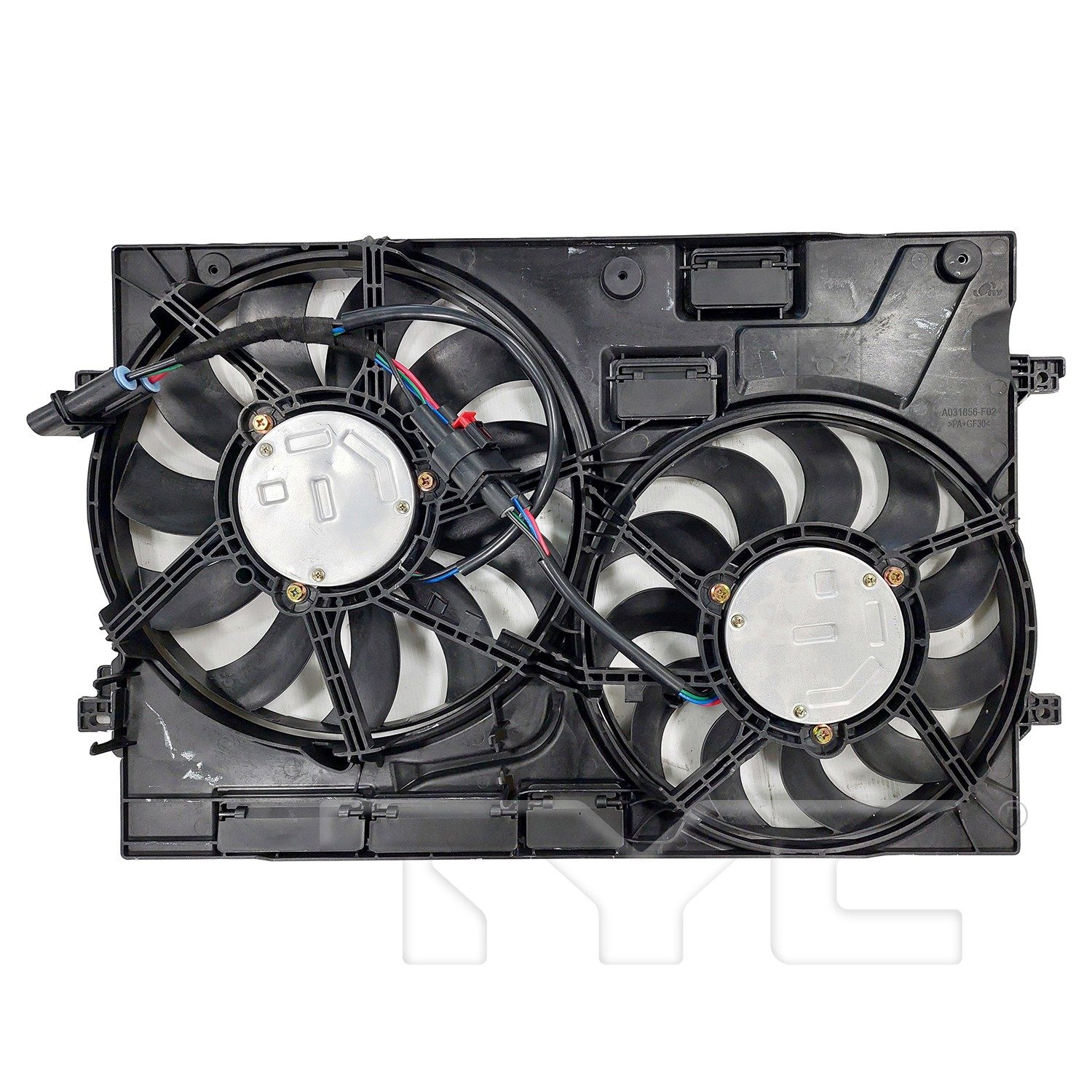 TYC Dual Radiator and Condenser Fan Assembly — image 2