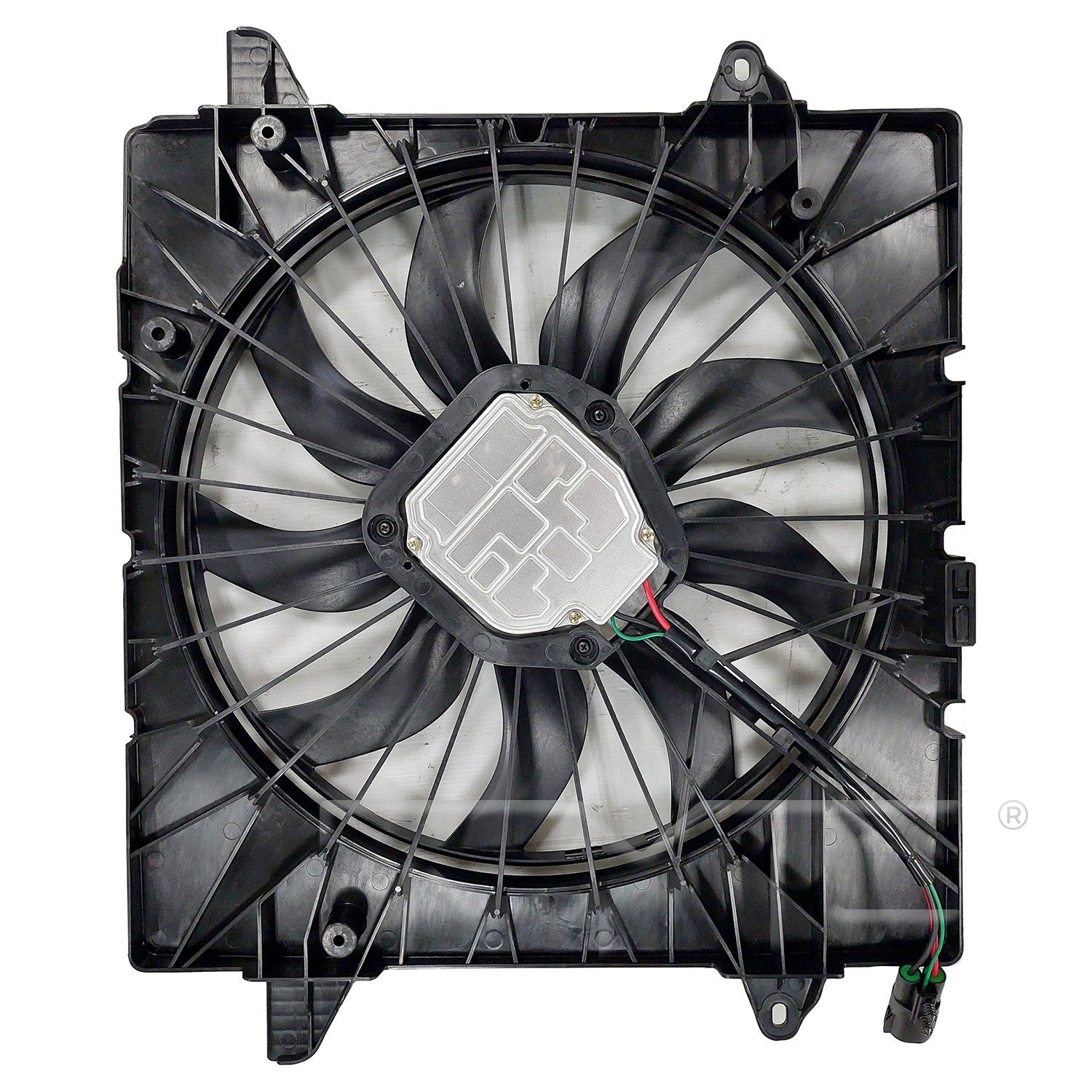 TYC Dual Radiator and Condenser Fan Assembly — image 2