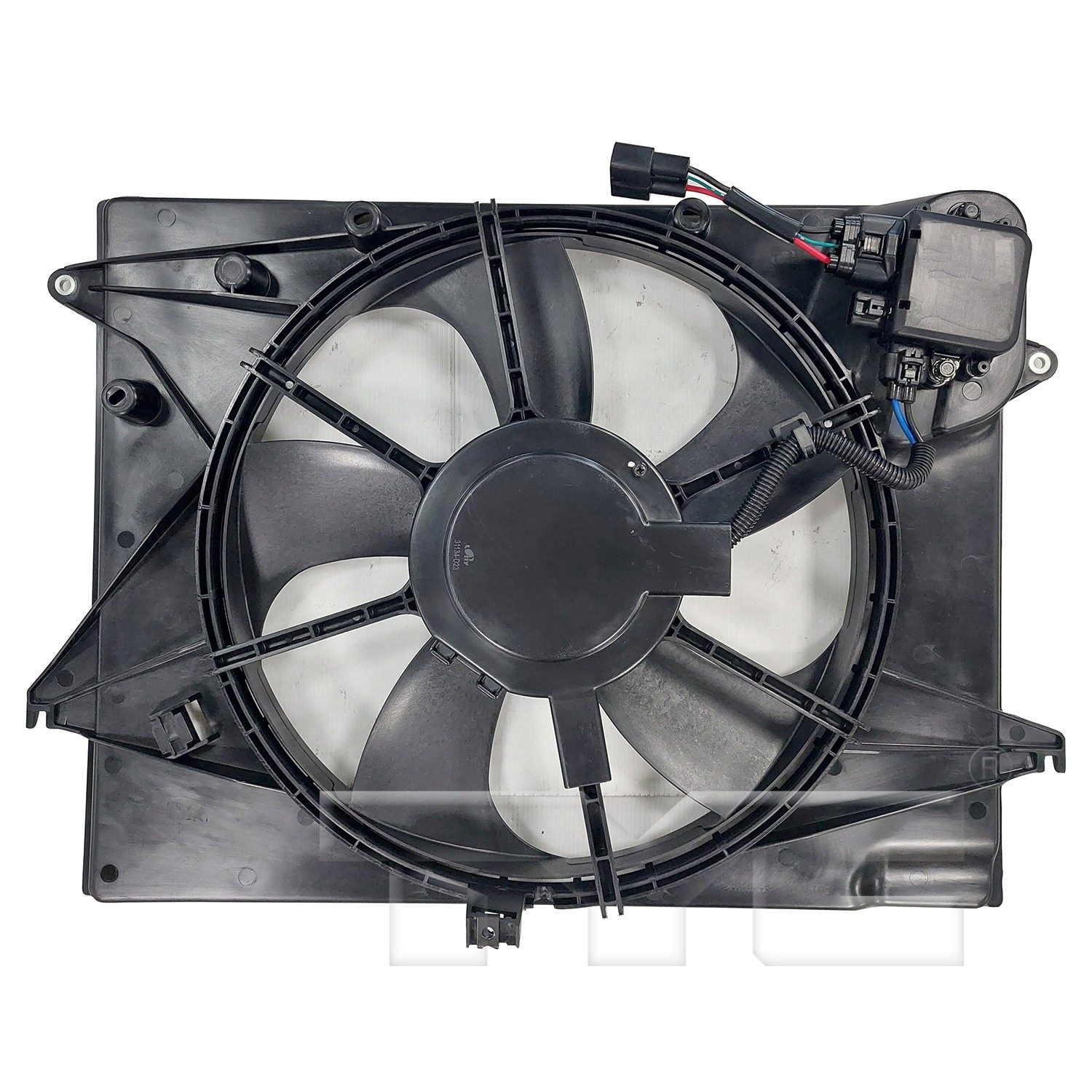 TYC Dual Radiator and Condenser Fan Assembly — image 2