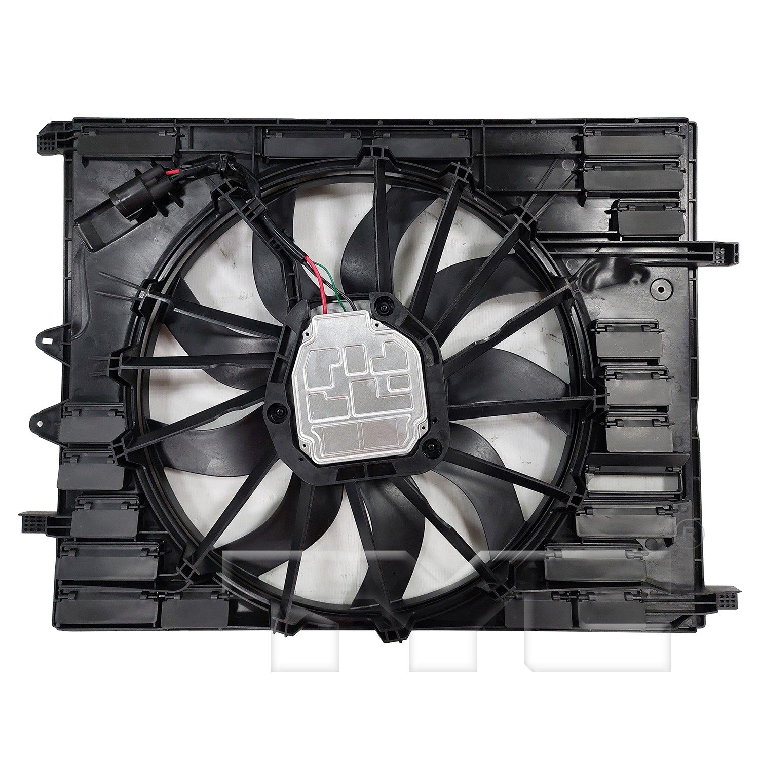 TYC Dual Radiator and Condenser Fan Assembly — image 2