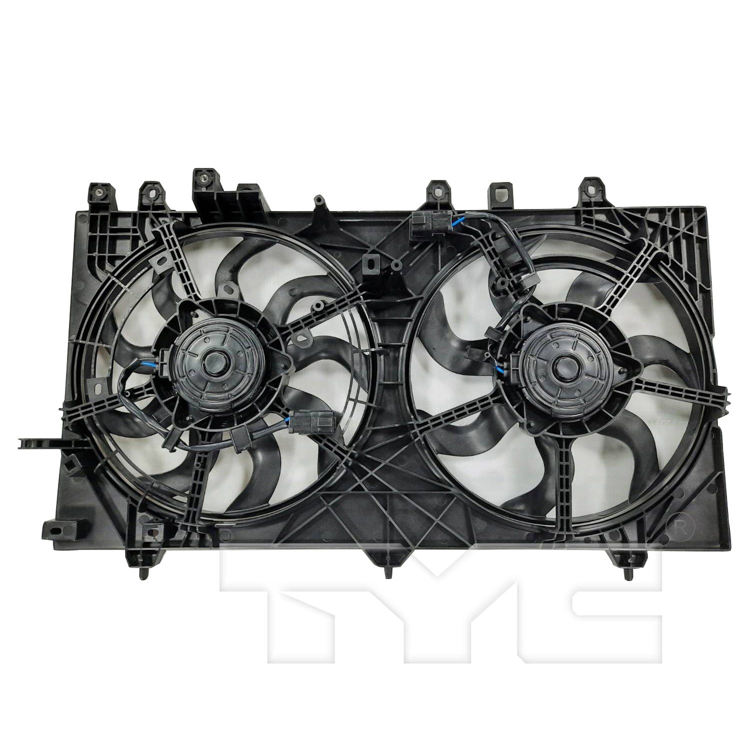 TYC Dual Radiator and Condenser Fan Assembly — image 2
