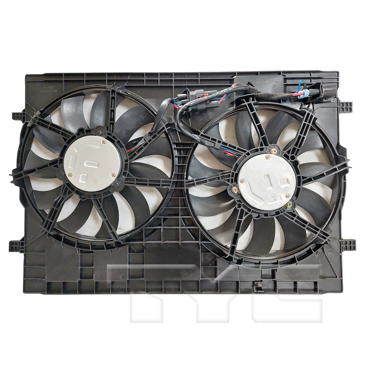 TYC Dual Radiator and Condenser Fan Assembly — image 2