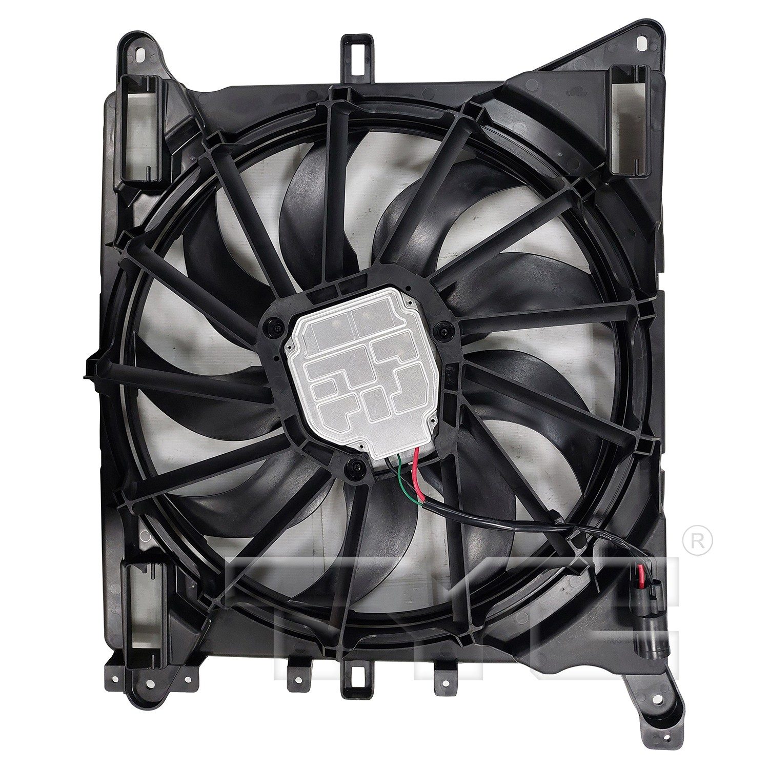 TYC Dual Radiator and Condenser Fan Assembly — image 2