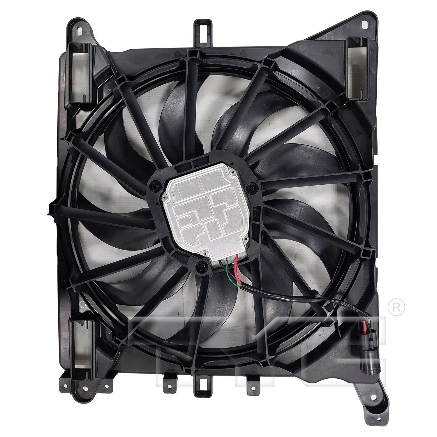 TYC Dual Radiator and Condenser Fan Assembly — image 2