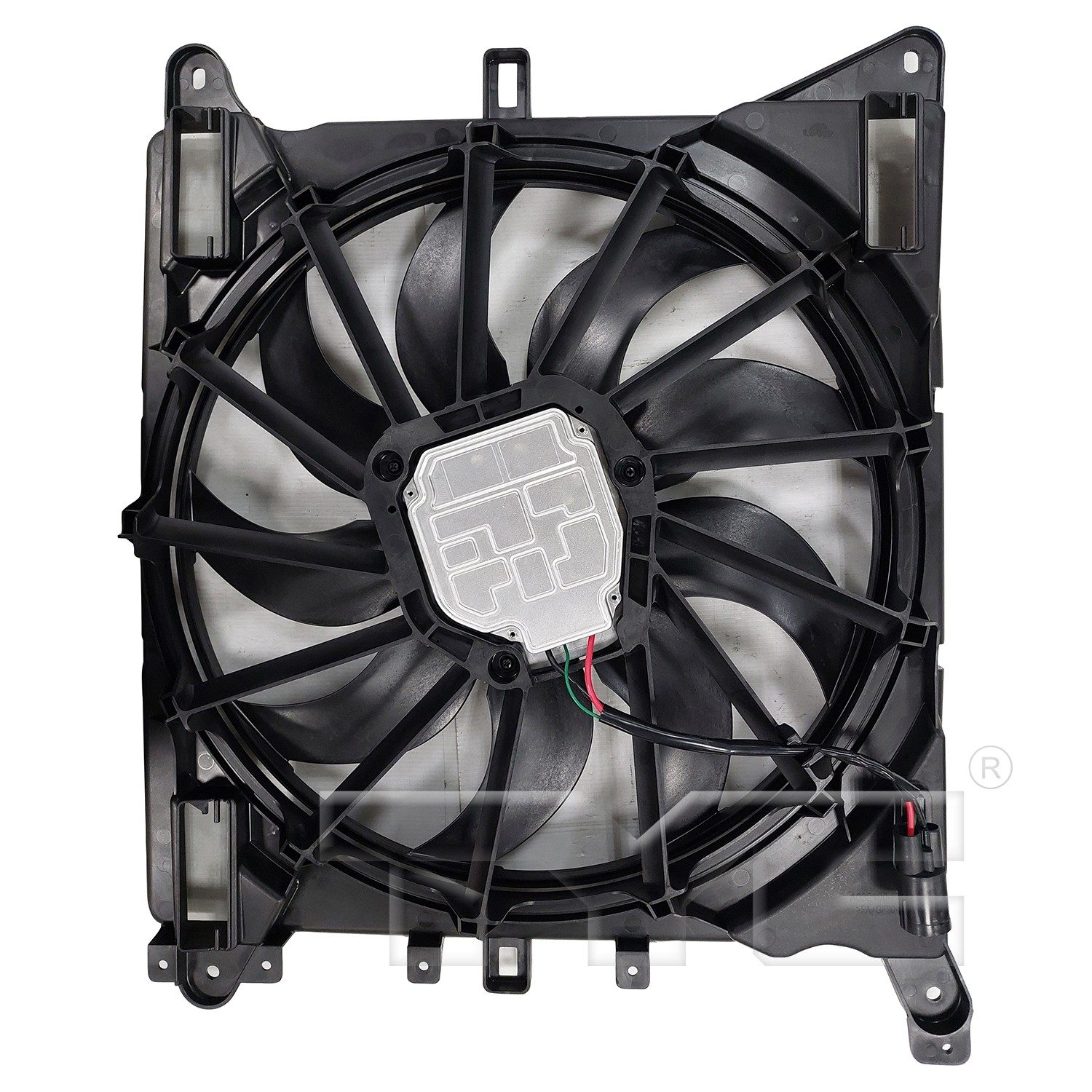 TYC Dual Radiator and Condenser Fan Assembly — image 2