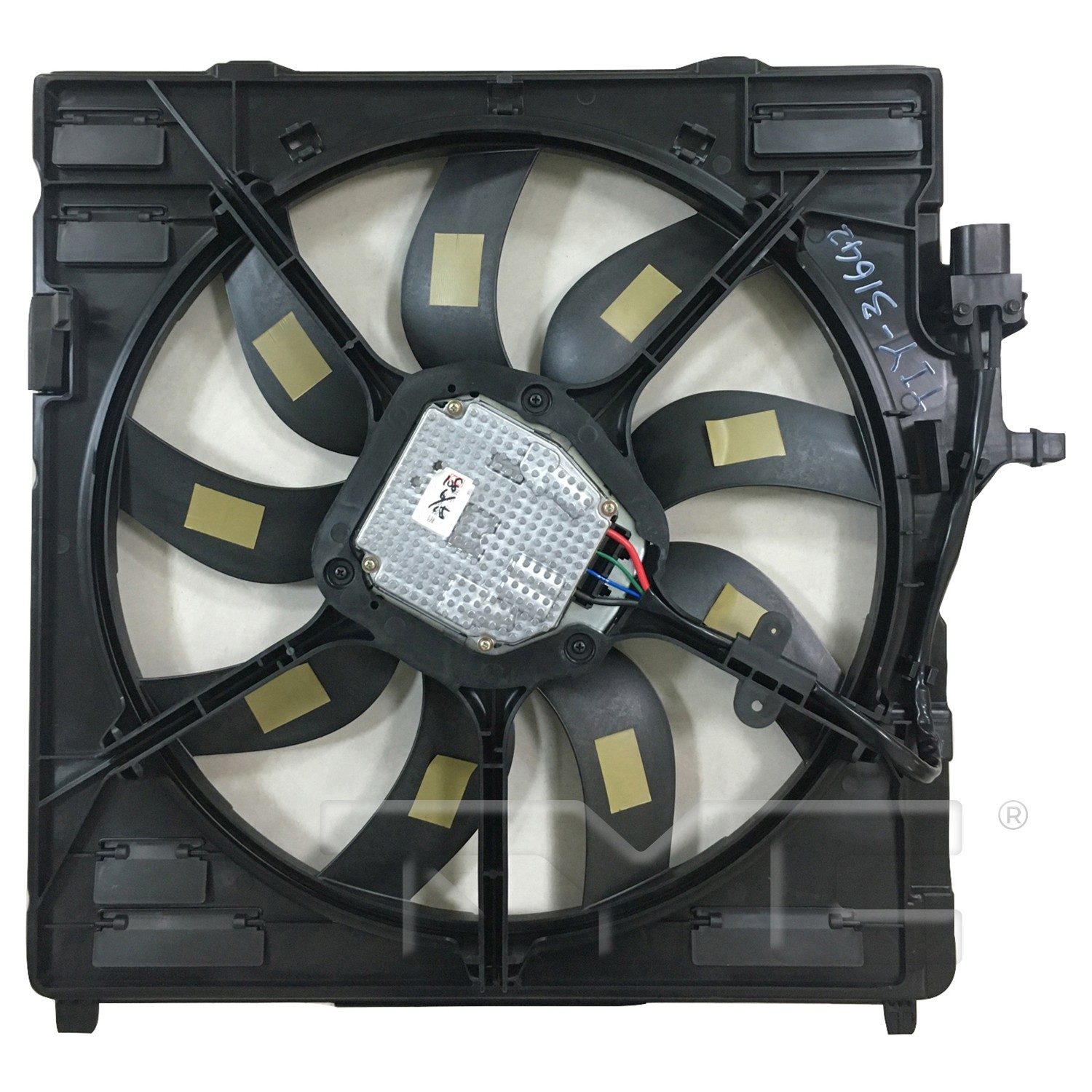 TYC Dual Radiator and Condenser Fan Assembly — image 2