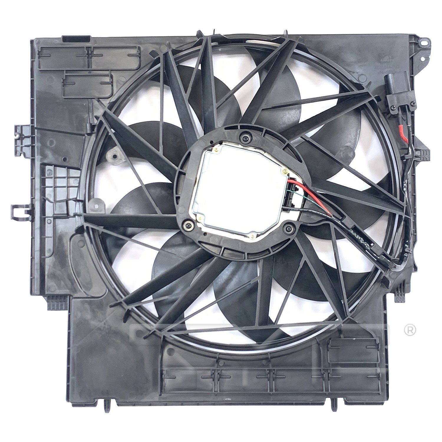 TYC Dual Radiator and Condenser Fan Assembly — image 2