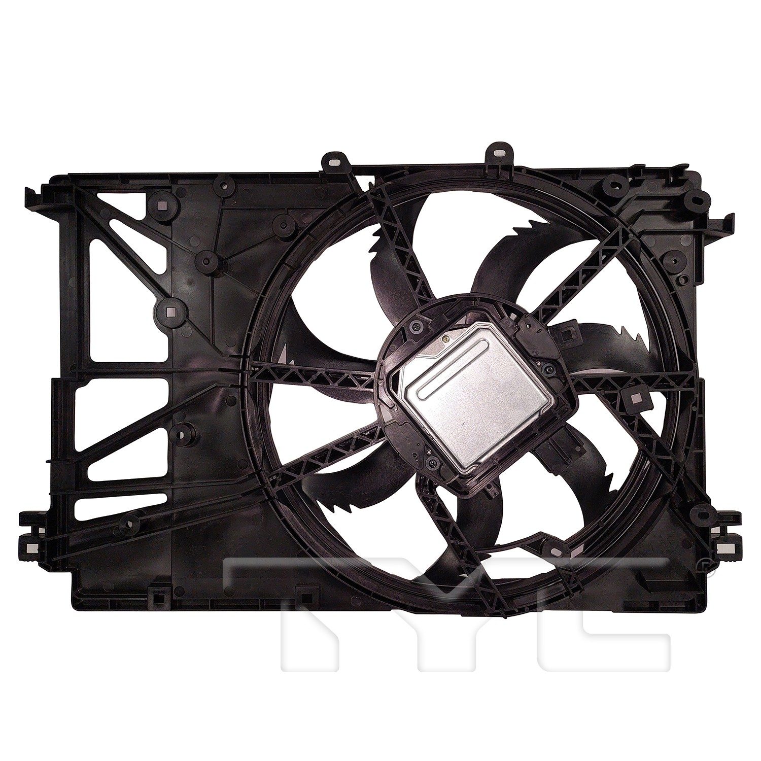 TYC Dual Radiator and Condenser Fan Assembly — image 2