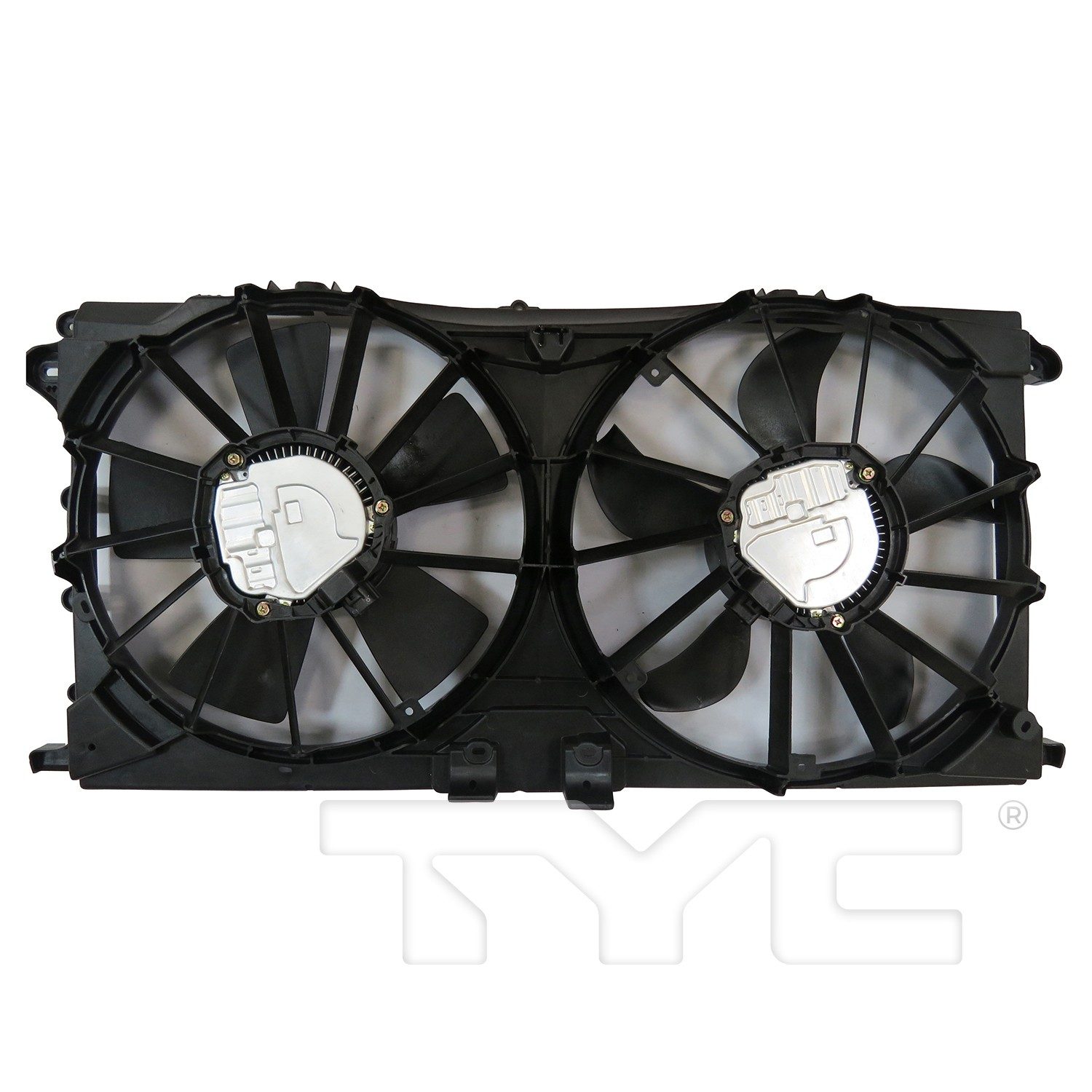 TYC Dual Radiator and Condenser Fan Assembly — image 2