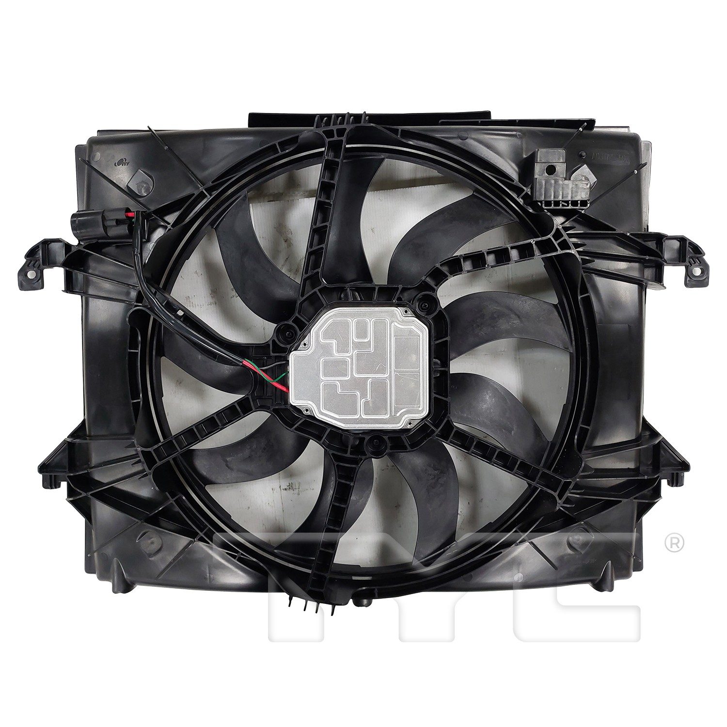TYC Dual Radiator and Condenser Fan Assembly — image 2