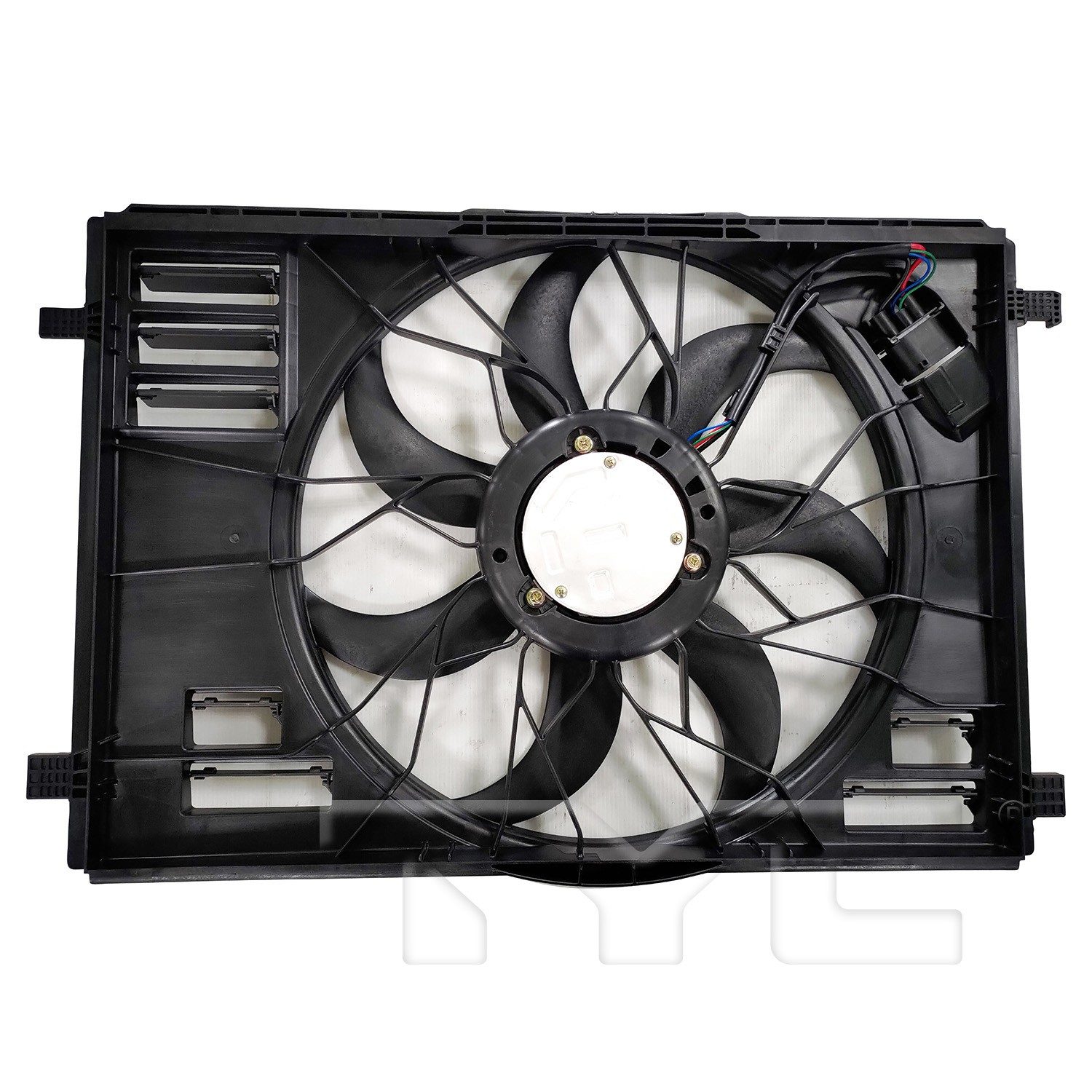 TYC Dual Radiator and Condenser Fan Assembly — image 2