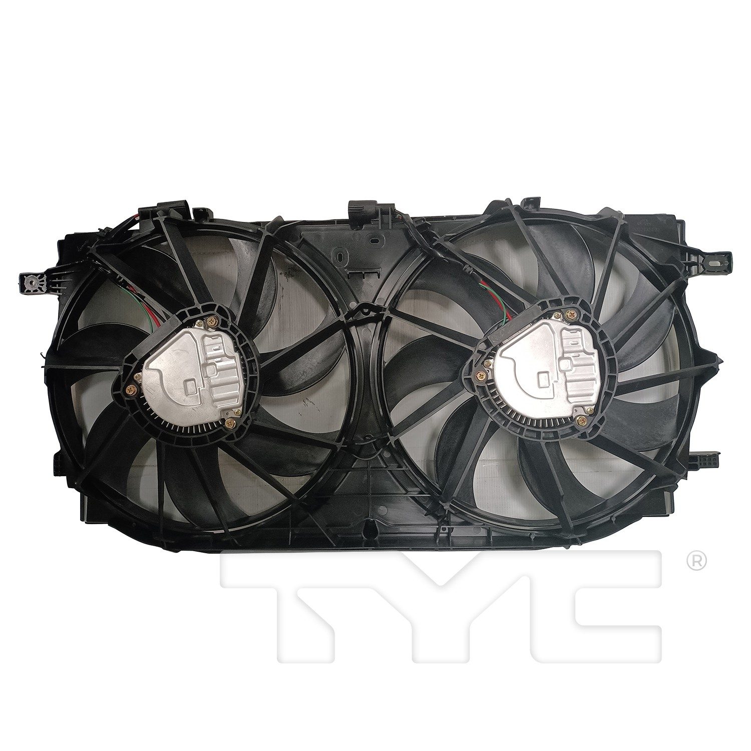 TYC Dual Radiator and Condenser Fan Assembly — image 2