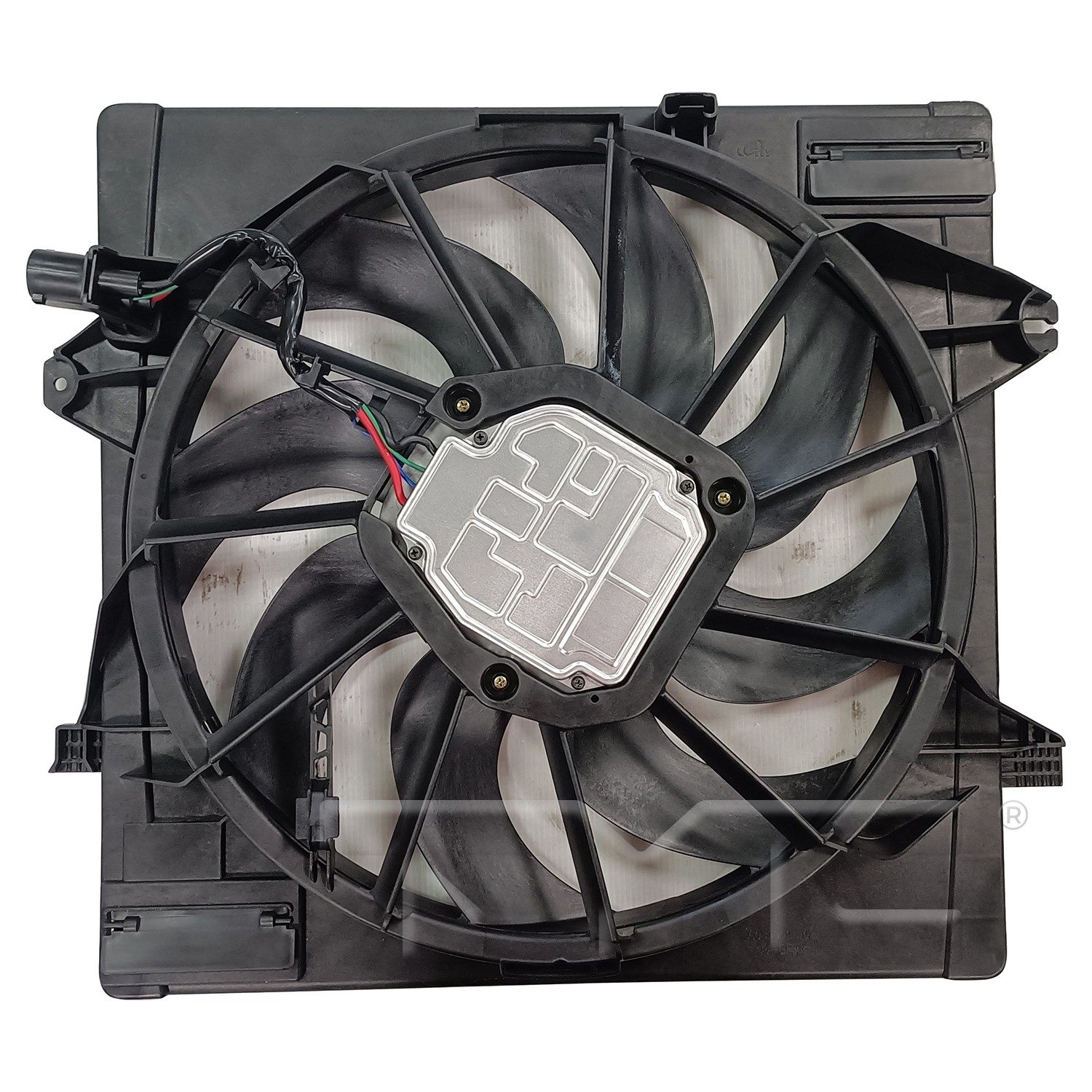 TYC Dual Radiator and Condenser Fan Assembly — image 2