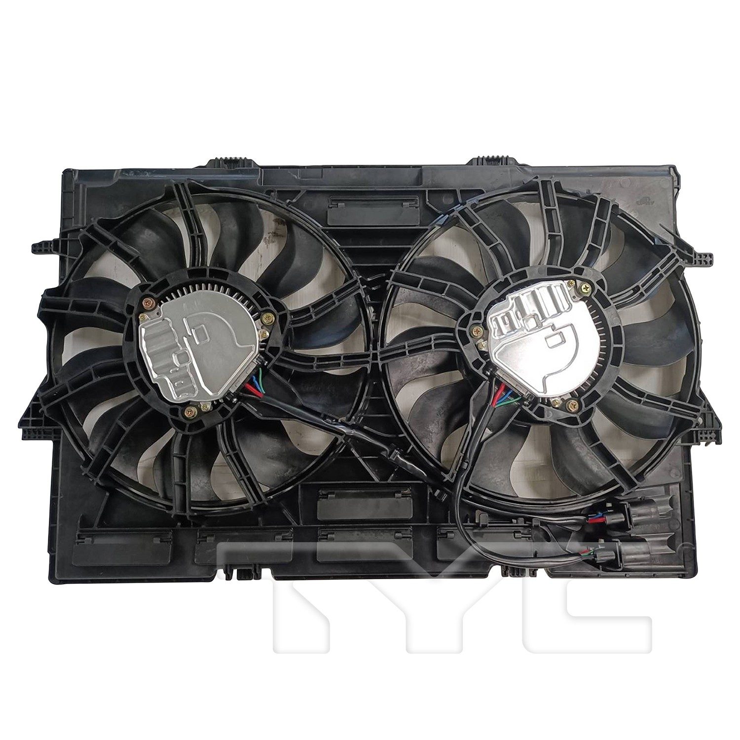 TYC Dual Radiator and Condenser Fan Assembly — image 2