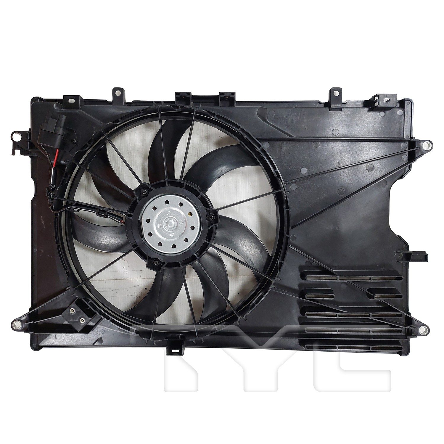 TYC Dual Radiator and Condenser Fan Assembly — image 2