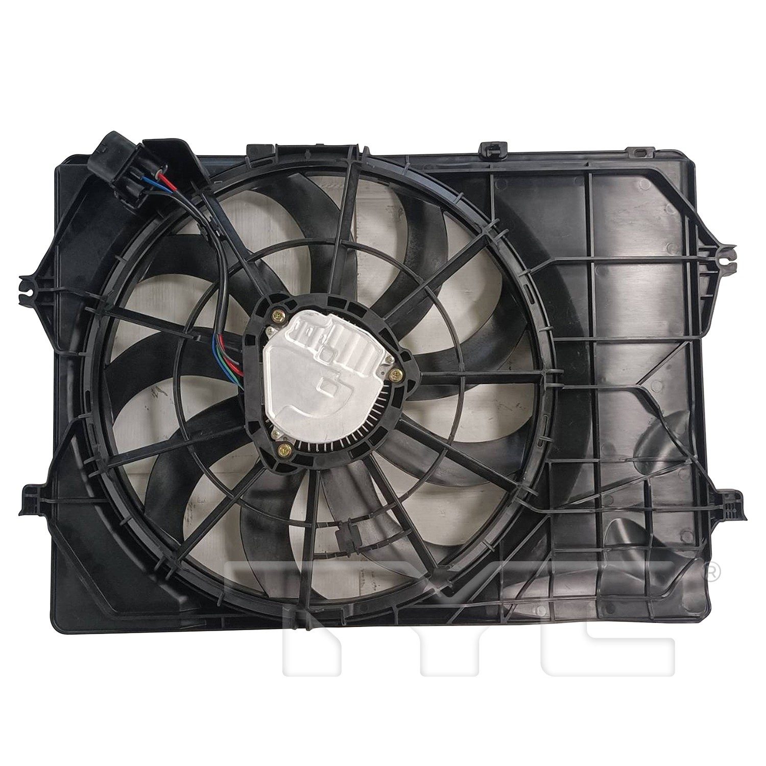 TYC Dual Radiator and Condenser Fan Assembly — image 2