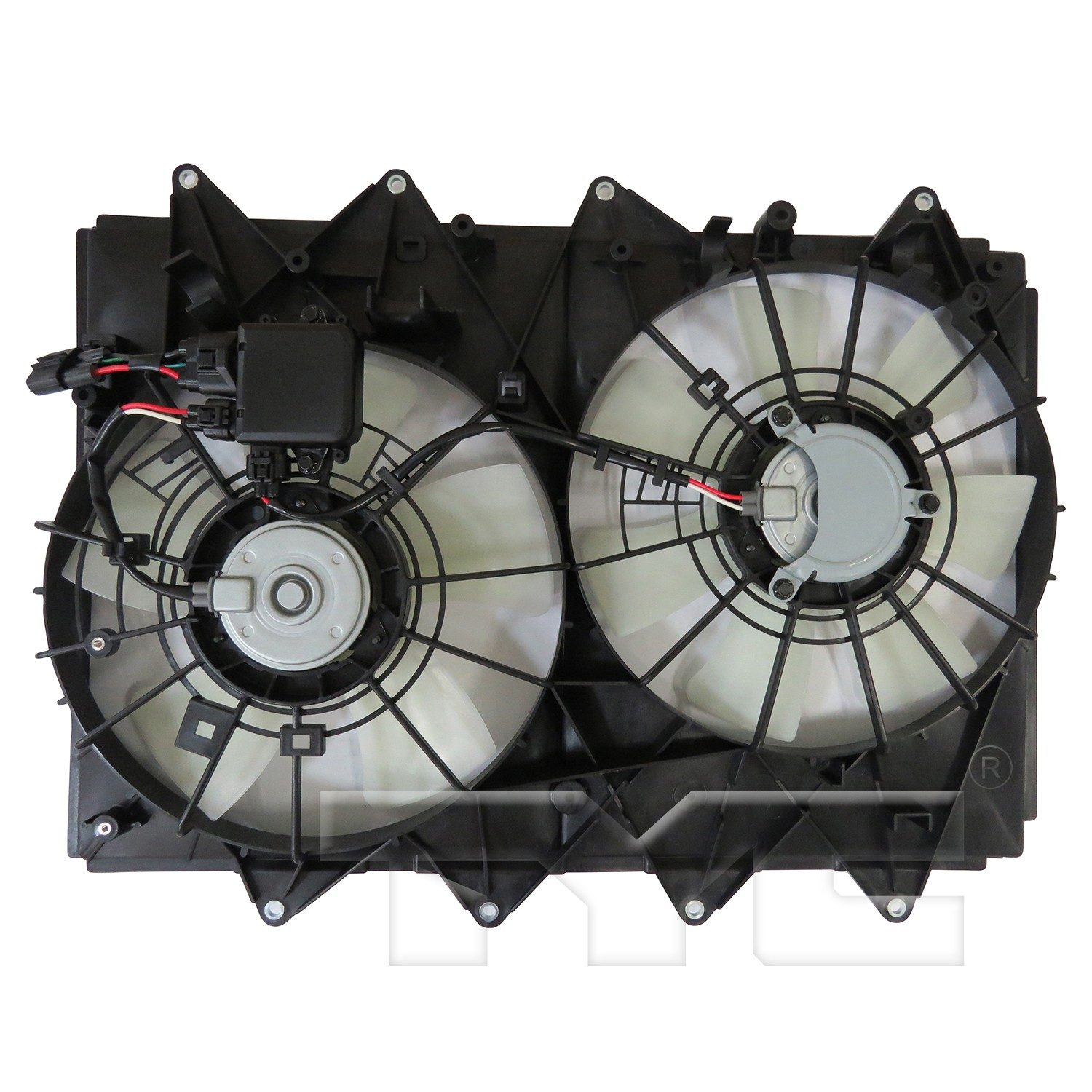 TYC Dual Radiator and Condenser Fan Assembly — image 2