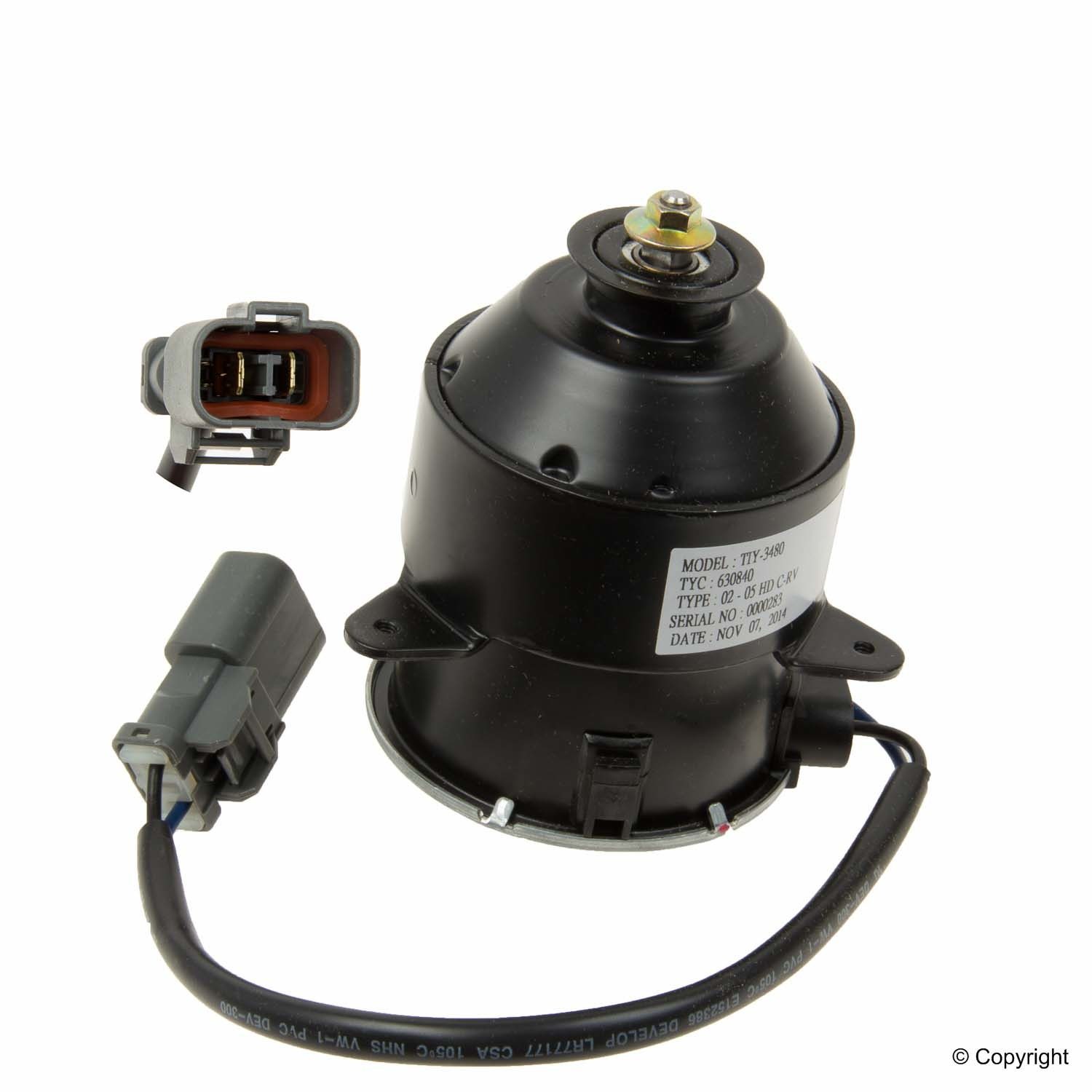 TYC Engine Cooling Fan Motor — image 4