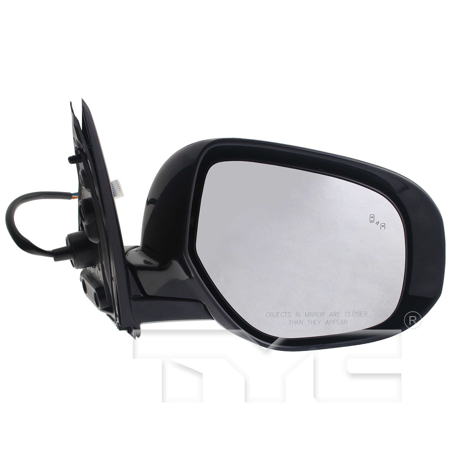 TYC Right Heated Power Door Mirror — image 2