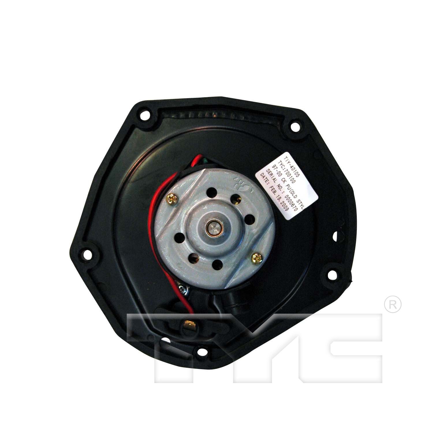 TYC HVAC Blower Motor — image 4
