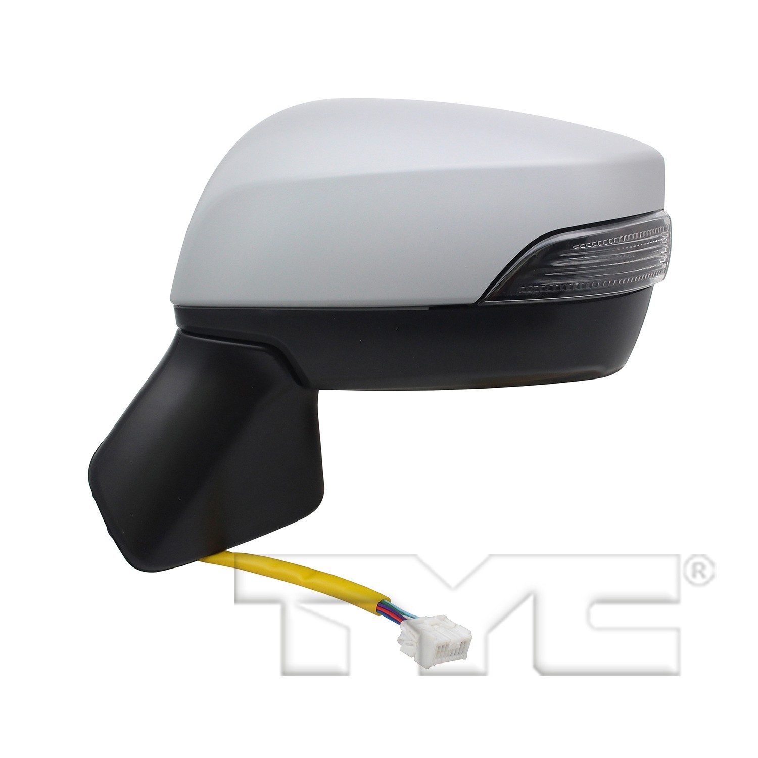TYC Left Heated Power Door Mirror